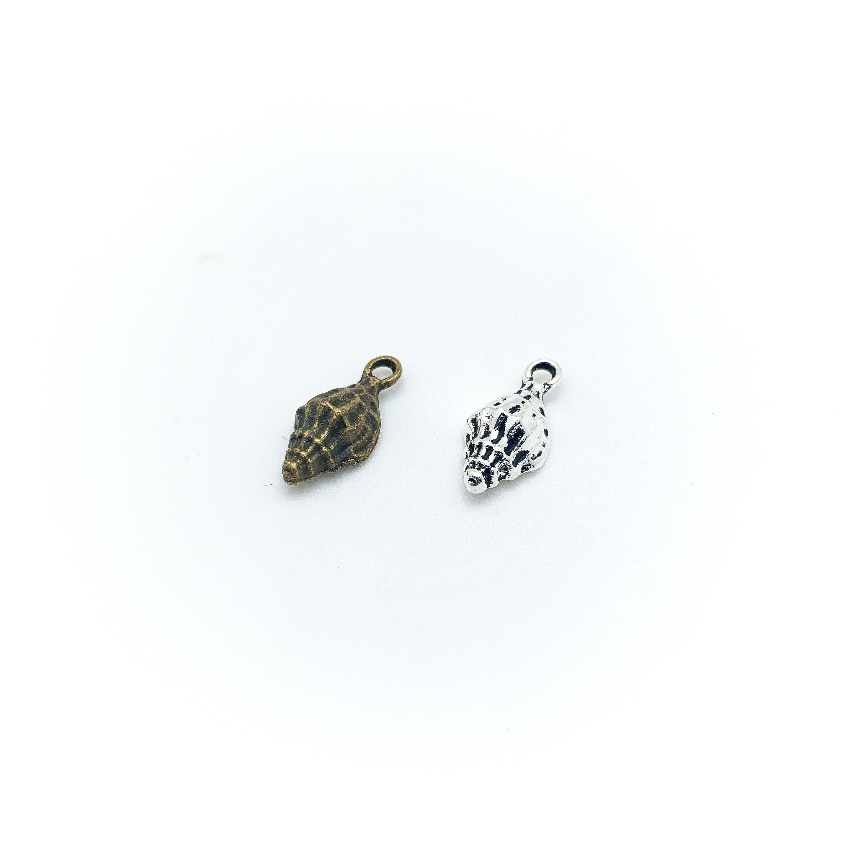 Single hole con colgante concha de aleación de zinc accesorios de ornamento Y0687 Item Picture