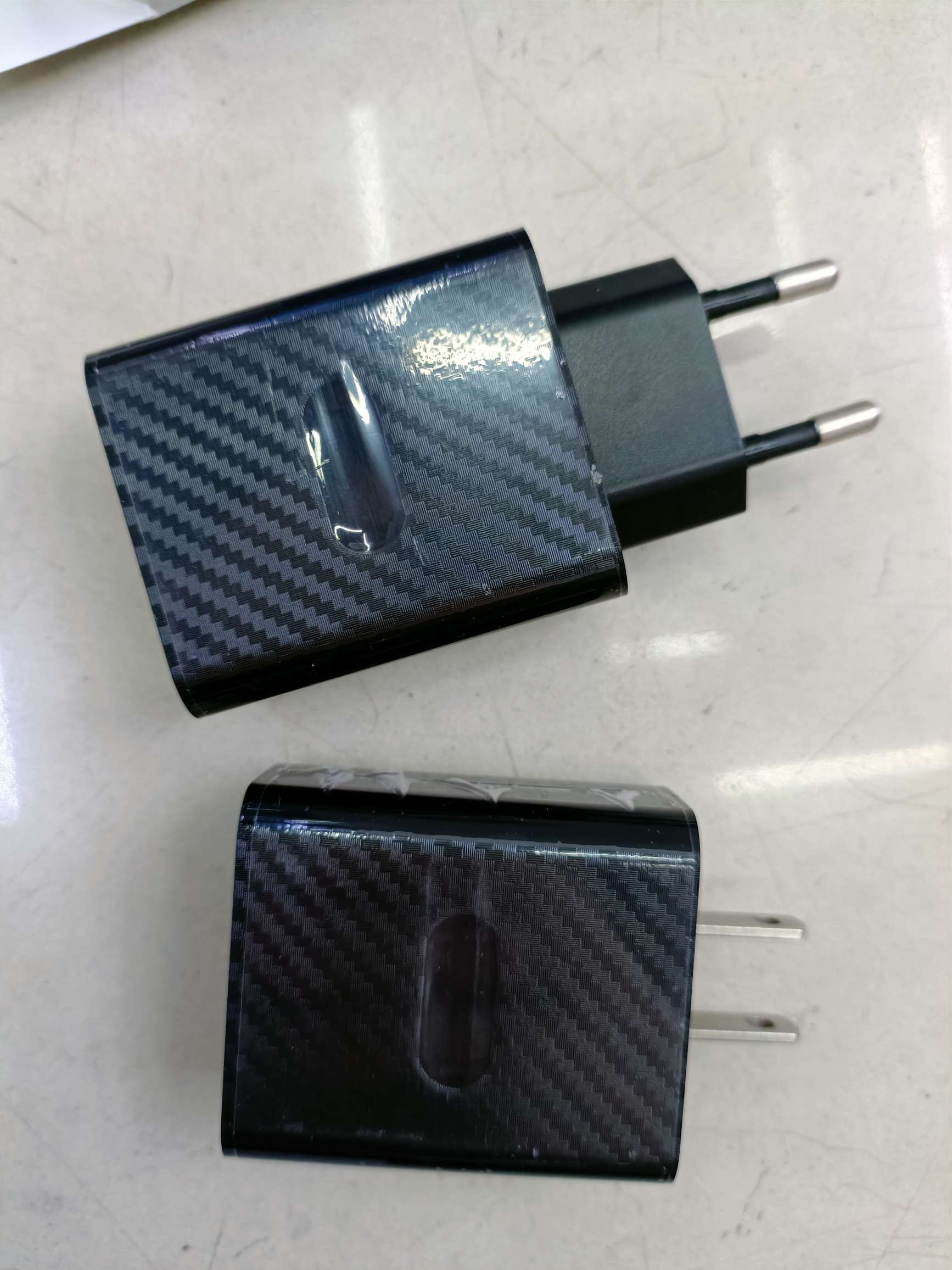 USB+PD cargador de teléfono con cabeza de carga euro/us detail image 4