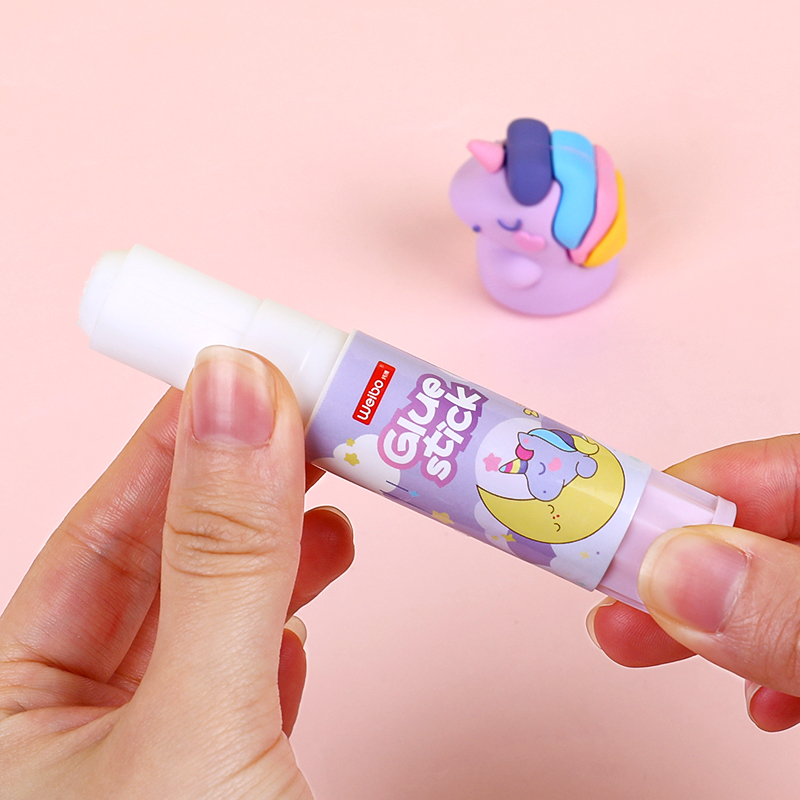 weibo Weibo Student Cartoon Solid Glue Unicorn Creative Children diy High-viscosity Solid Glue Office Supplies Item Picture