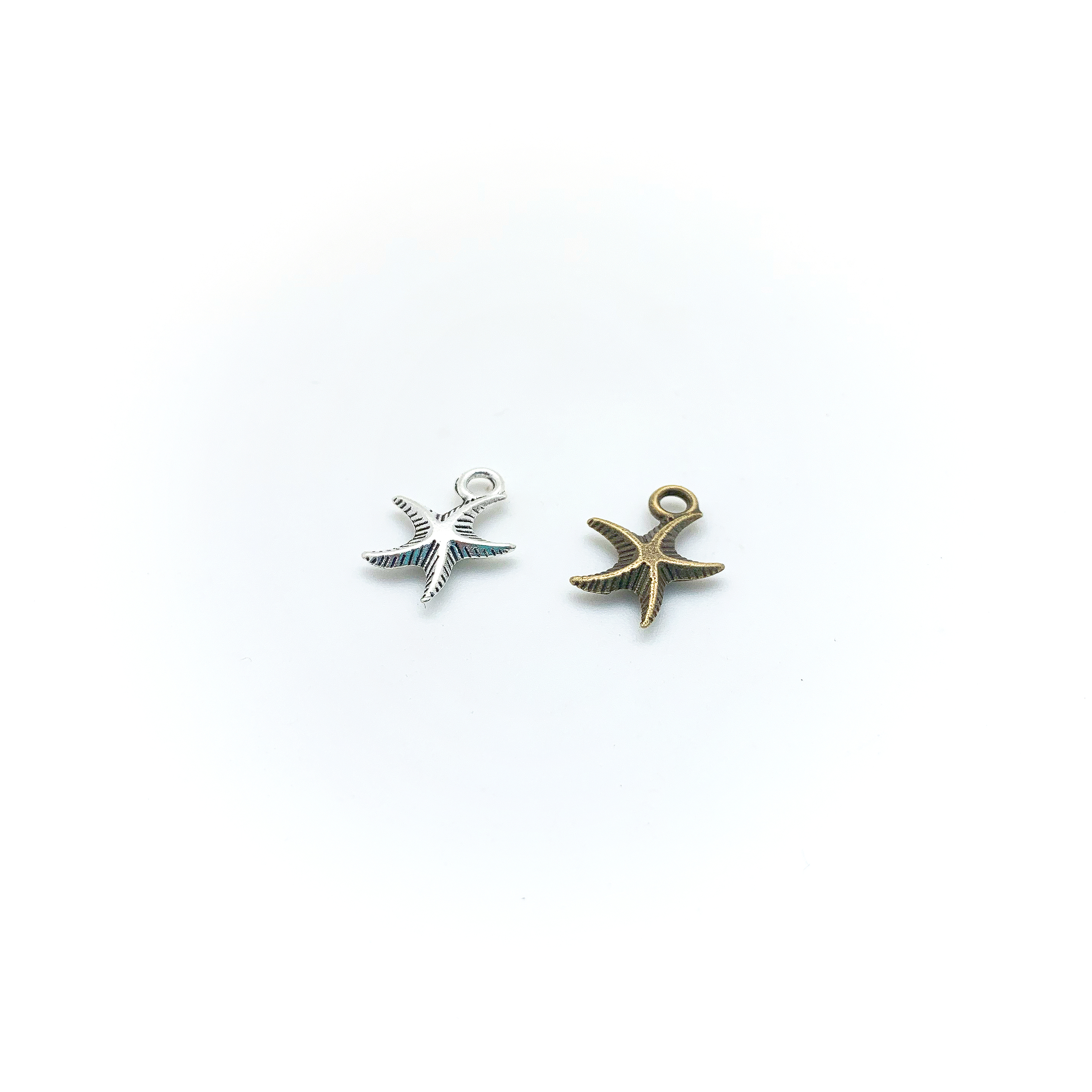 Single-hole suspended Star zinc alloy jewelry accessory Y0688 Item Picture