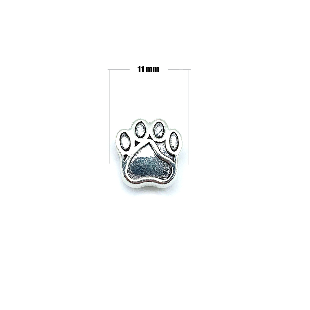 Large-hole bead bear claw zinc alloy jewelry accessory Y0442 Item Picture