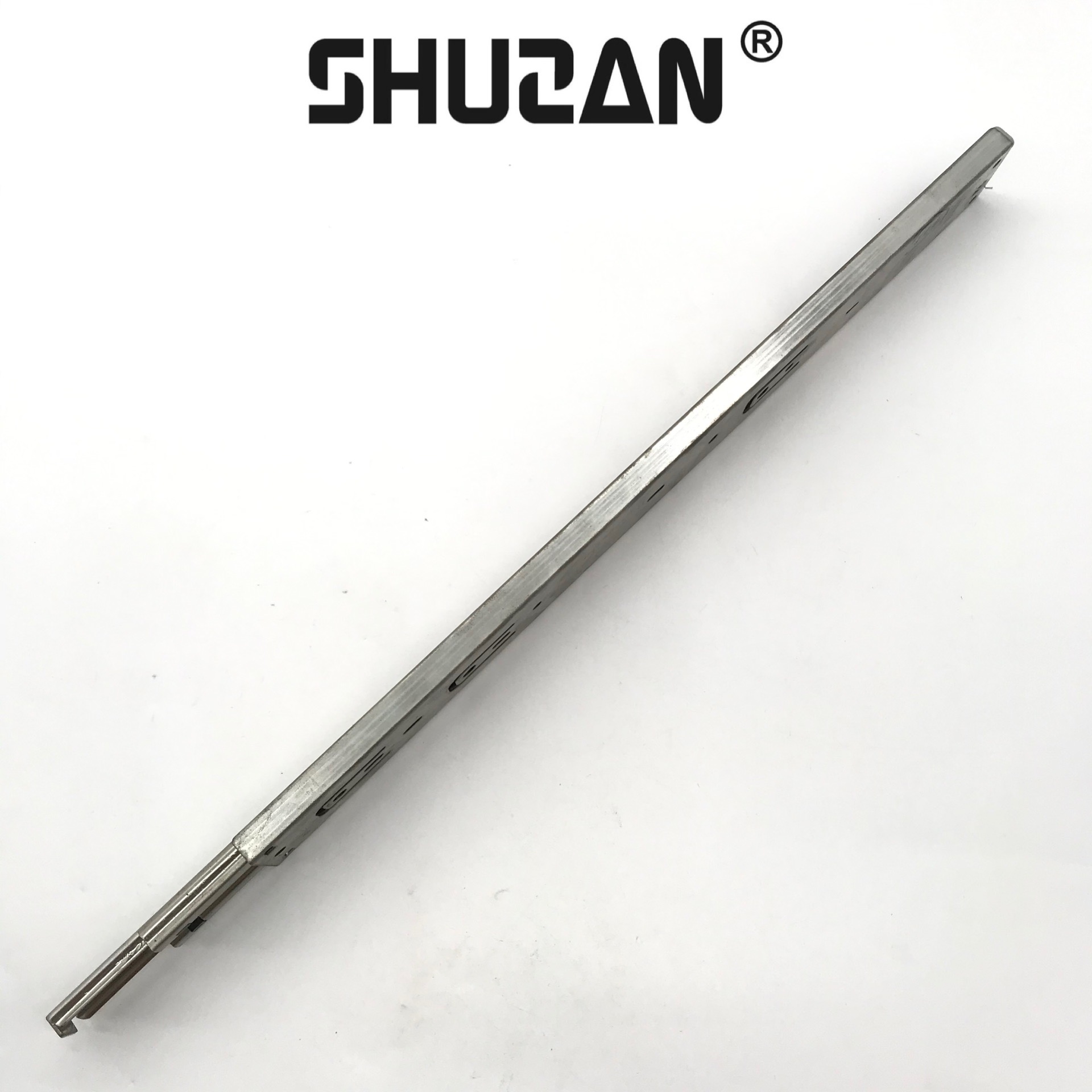 Shuzan Smooth three-section drawer track, wire track, dual-purpose furniture slide rail, silent and durable hardware accessories factory direct sales Application Scenario