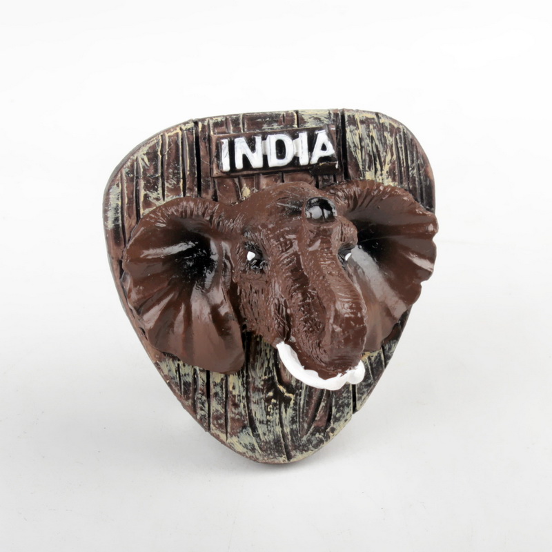 大象冰箱贴/印度冰箱贴/树脂冰箱贴产品图