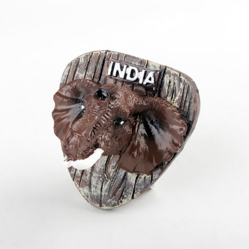 大象冰箱贴/印度冰箱贴/树脂冰箱贴细节图