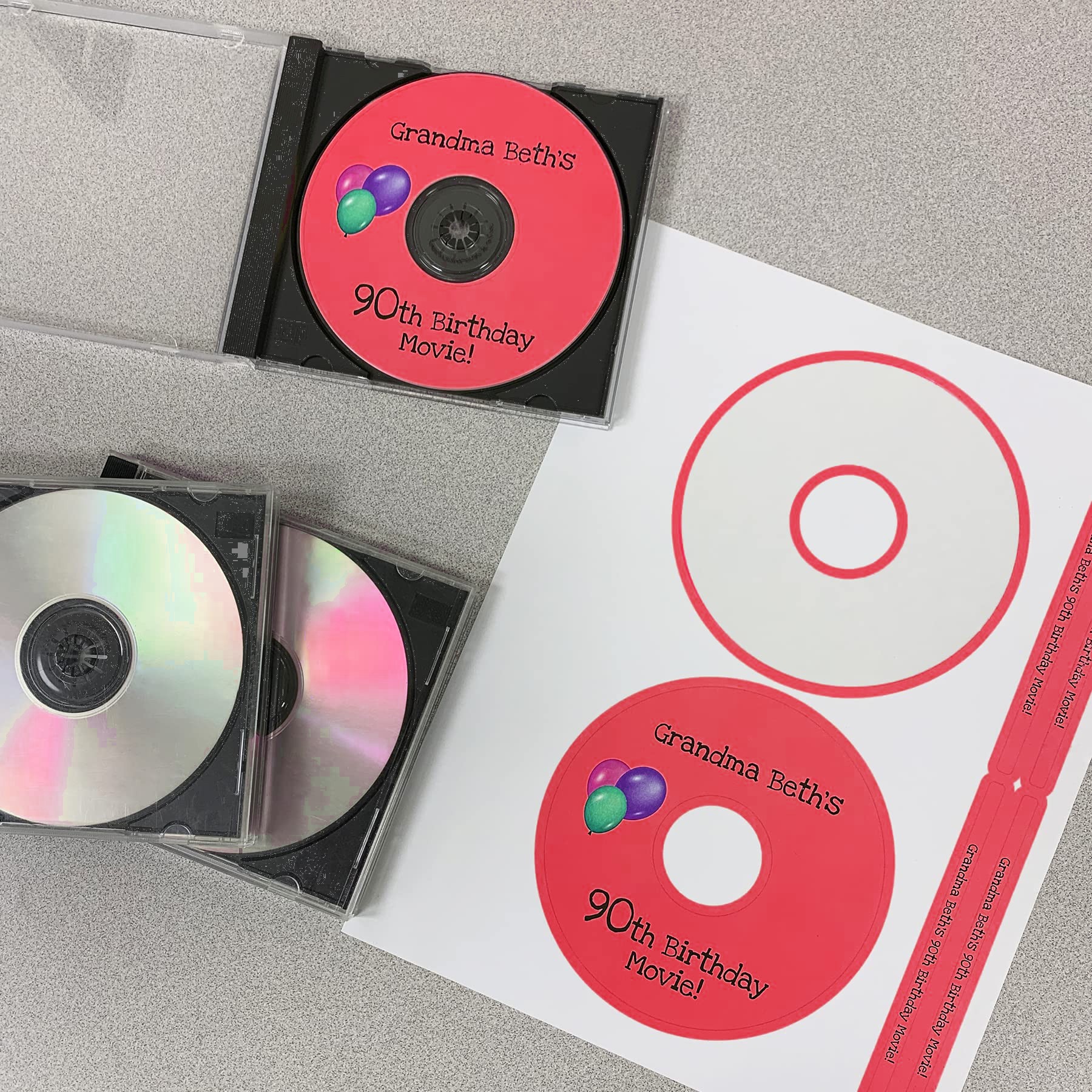 VCD光盘贴/CD光盘贴/DVD光盘贴细节图