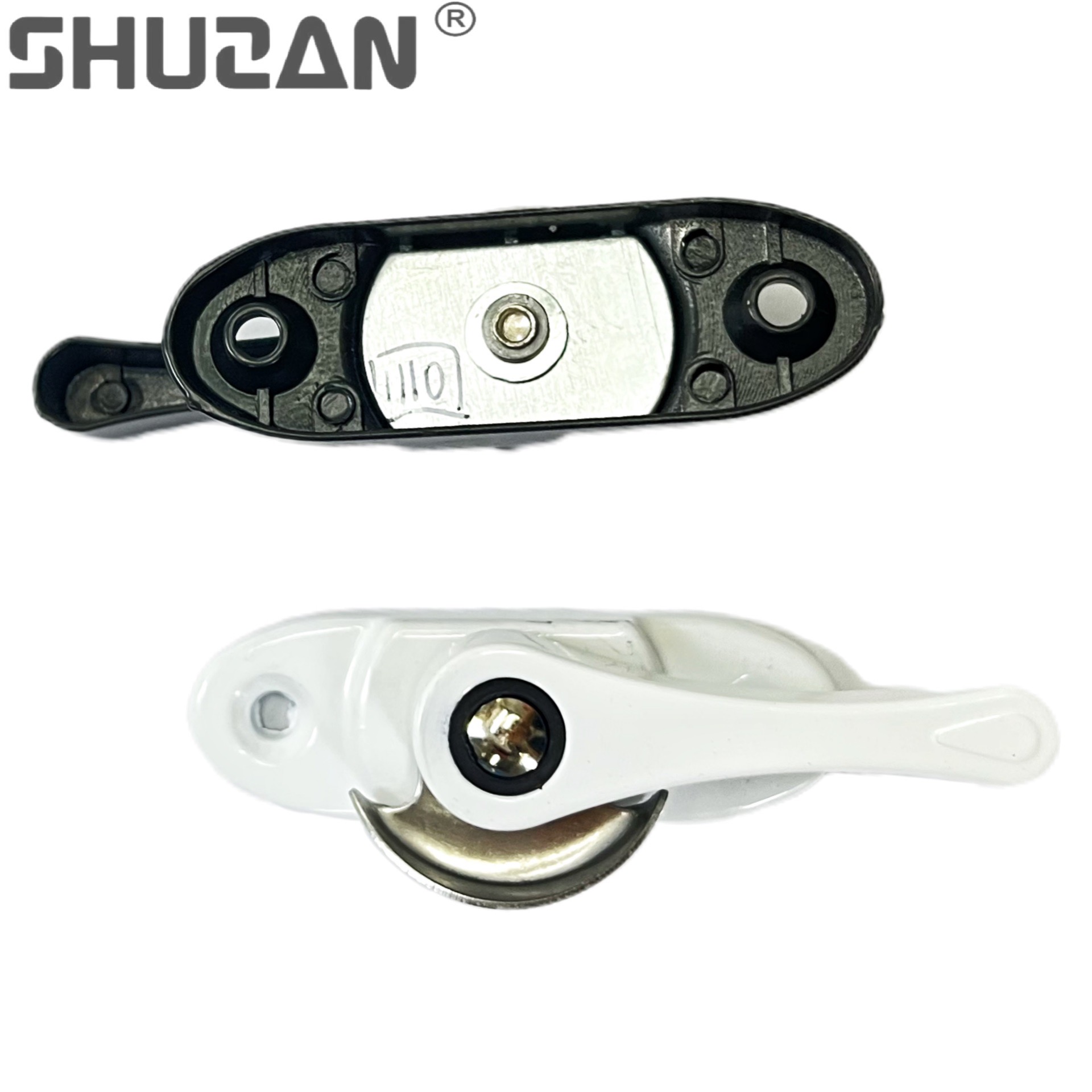 Shuzangute pebble ice crack European-style cabinet door handle, door handle, window handle, customizable furniture hardware, door and window accessories, high-end model G602 window switch Specification image