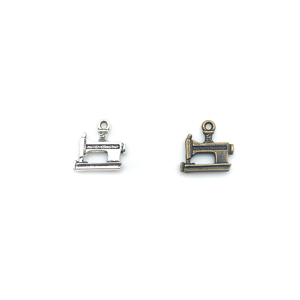 Single-hole hanging sewing machine zinc alloy jewelry accessory Y0729 Specification image