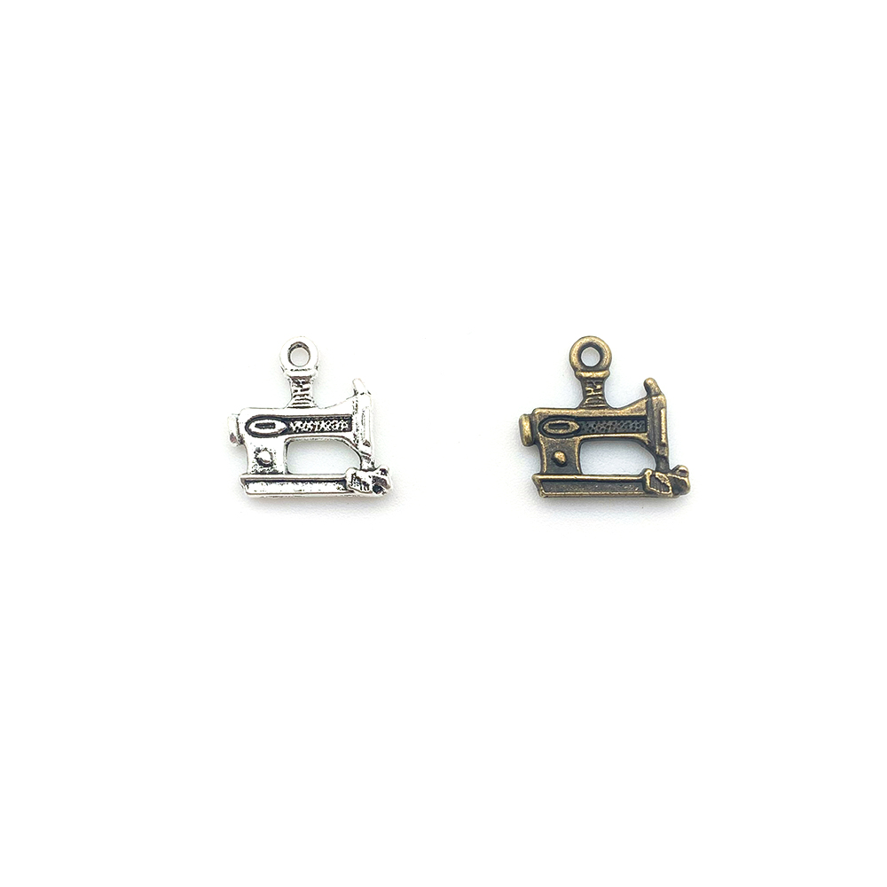Single-hole hanging sewing machine zinc alloy jewelry accessory Y0729 details Picture