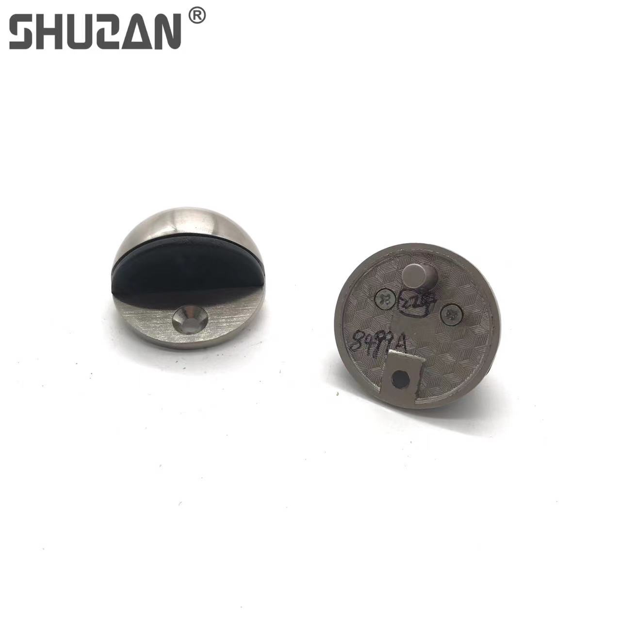 Shuzan stainless steel silent door, floor stop, door stop, furniture hardware accessories, bedroom anti-soil hanging door handle, special for Yemen Item Picture