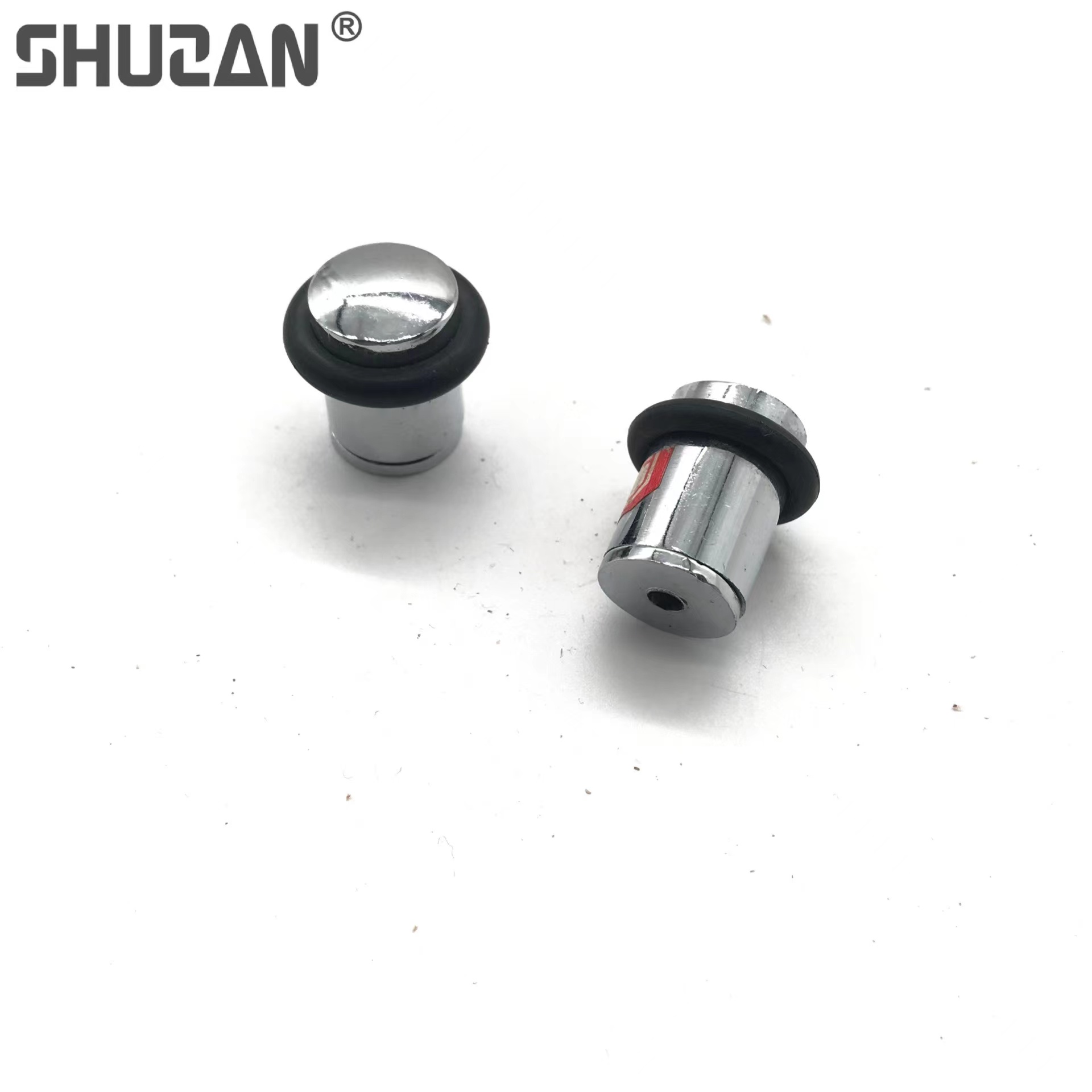 Shuzan brand guarantees stainless steel silent door knocker, door knocker, hardware tools, bedroom anti-soil hanging door, door handle model C3 details Picture