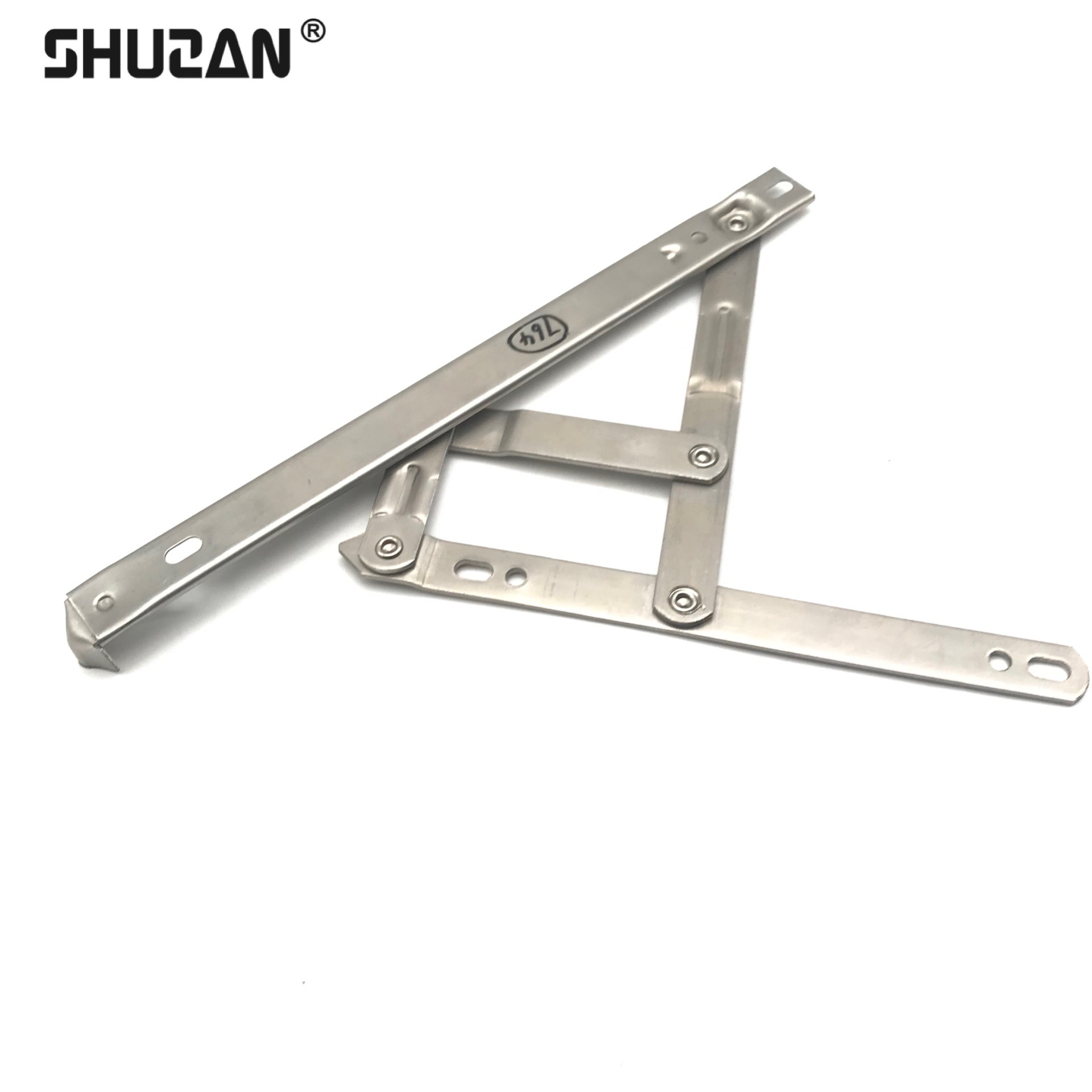 舒赞  家用可调节铁窗撑定制款窗户支撑五金配件坚固耐用铁制窗撑配件 其他门窗配件白底实物图