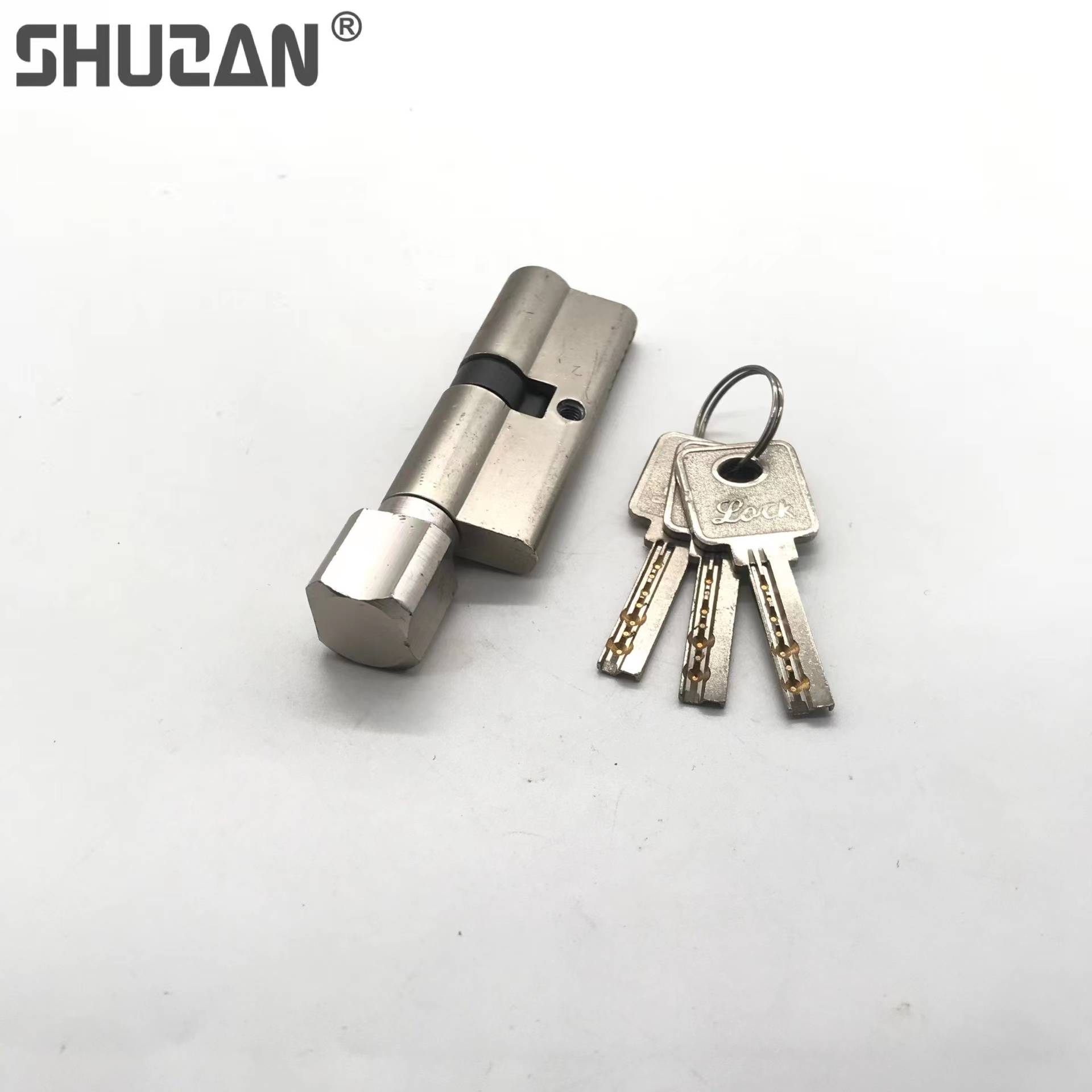 室内门锁芯/锁心/锁具配件/小70锁芯/门框导向片产品图