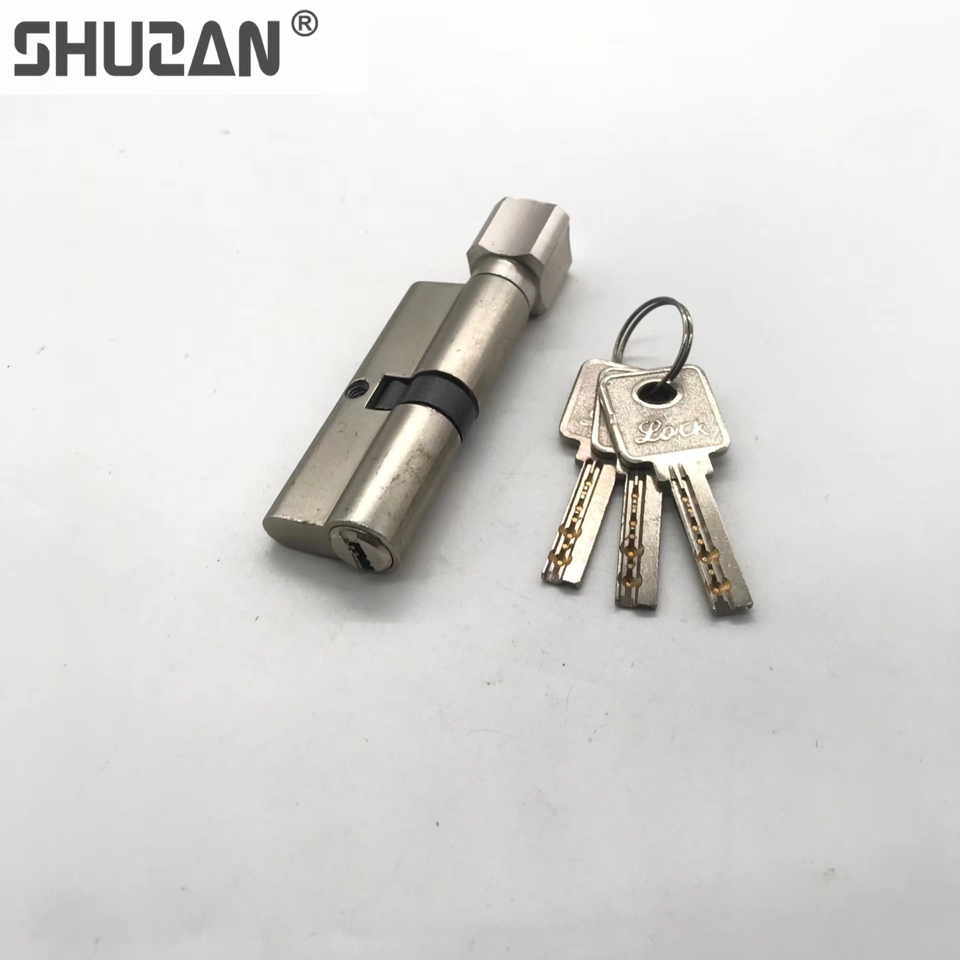 室内门锁芯/锁心/锁具配件/小70锁芯/门框导向片细节图