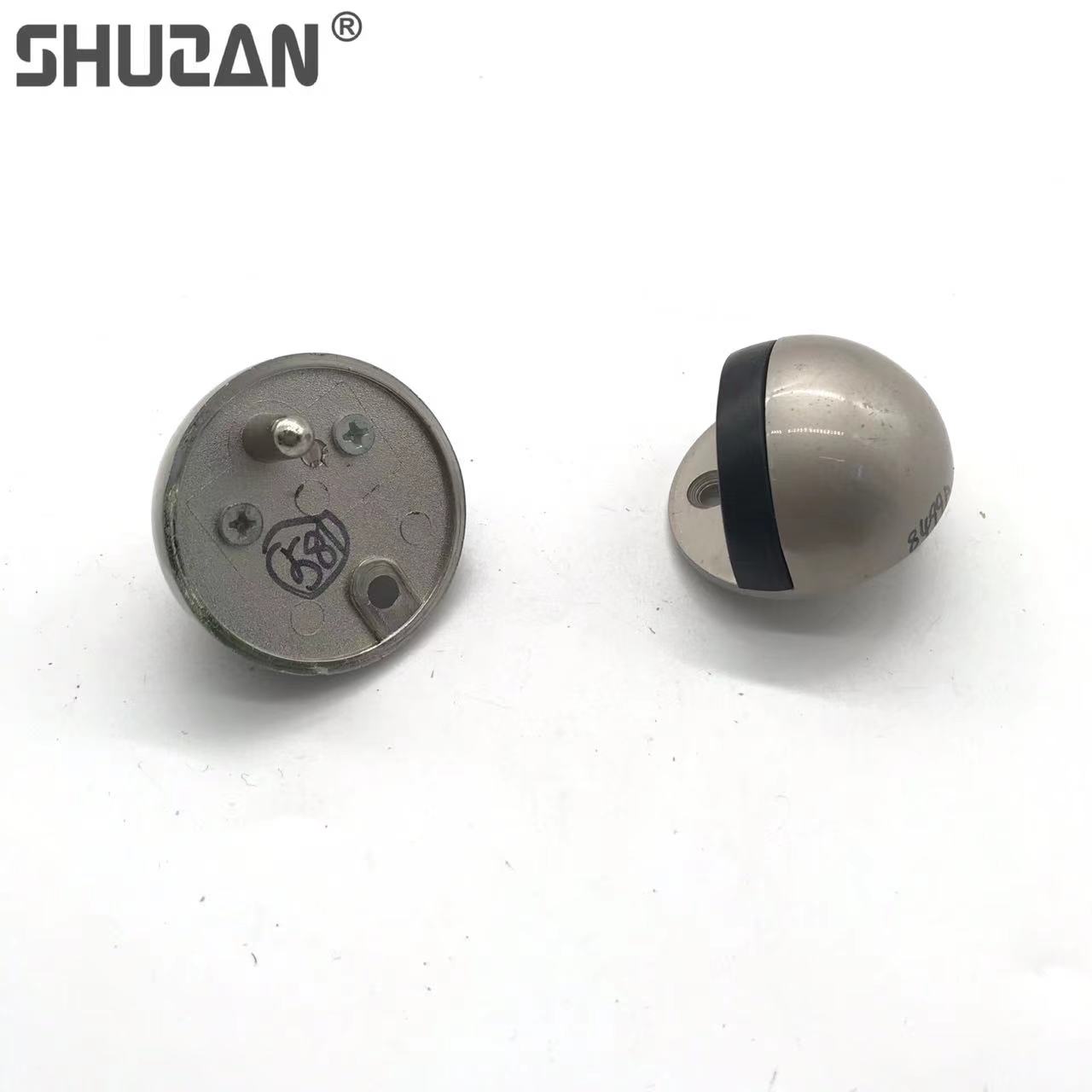 Shuzan stainless steel silent door, floor stop, door stop, furniture hardware accessories, bedroom anti-soil hanging door handle, special for Yemen Application Scenario