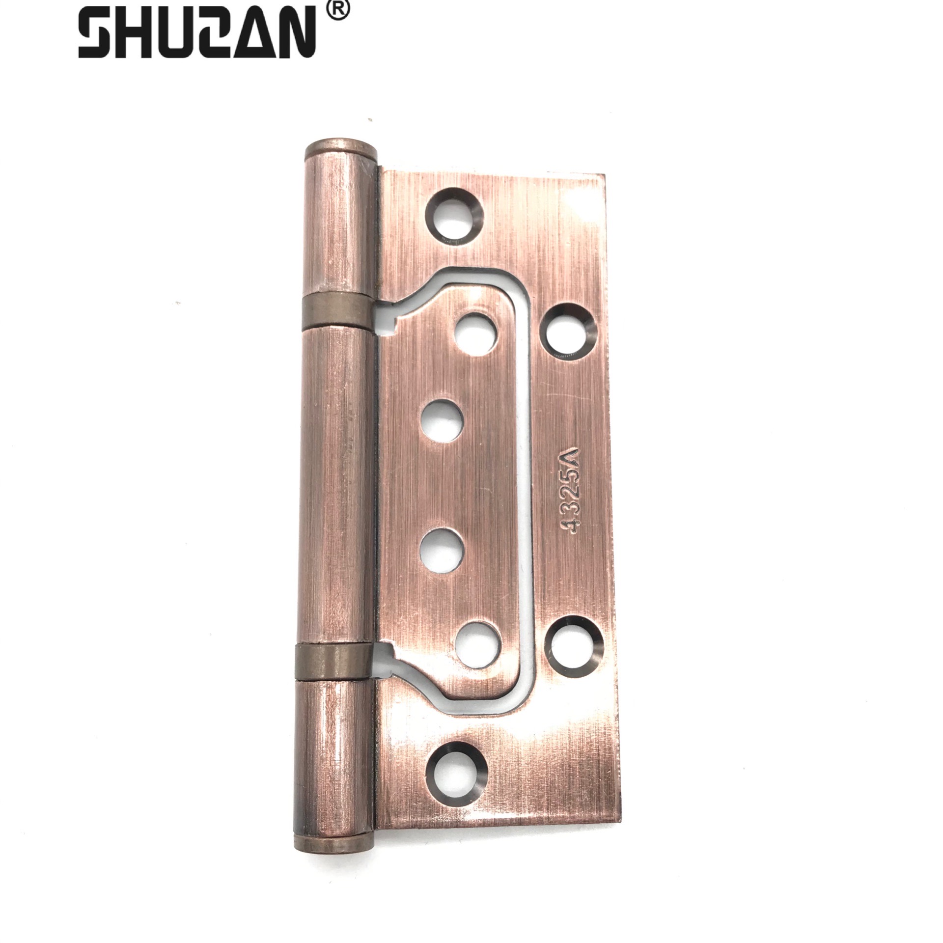 Shuyuanfeng Hardware Stainless Steel hydraulic mother-and-child door swing hinges, 3-door hinges, furniture hardware tools, high strength and corrosion resistance Item Picture