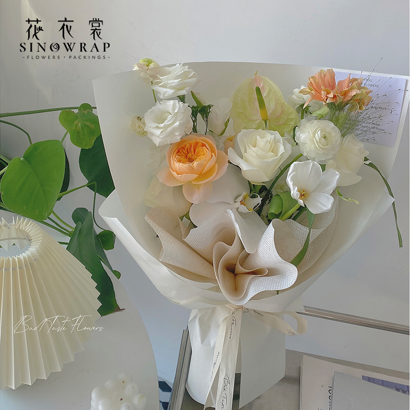 花衣裳新款/奶油纸/压纹防水纸产品图