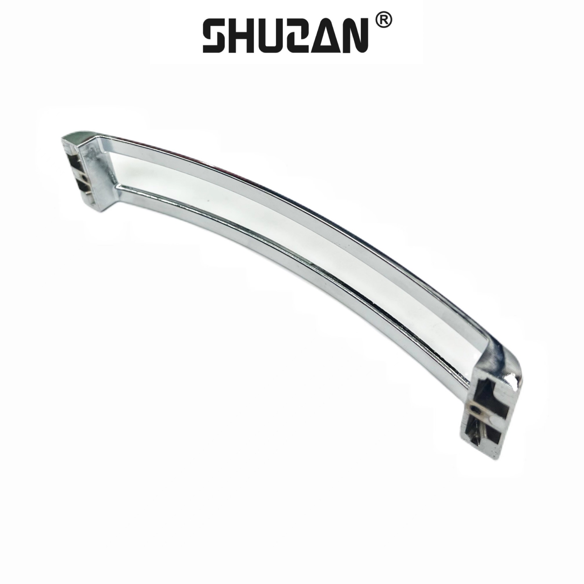 Shuzan ice crack European-style cabinet door pebble handle household door hardware accessories stainless steel door handle handle Application Scenario