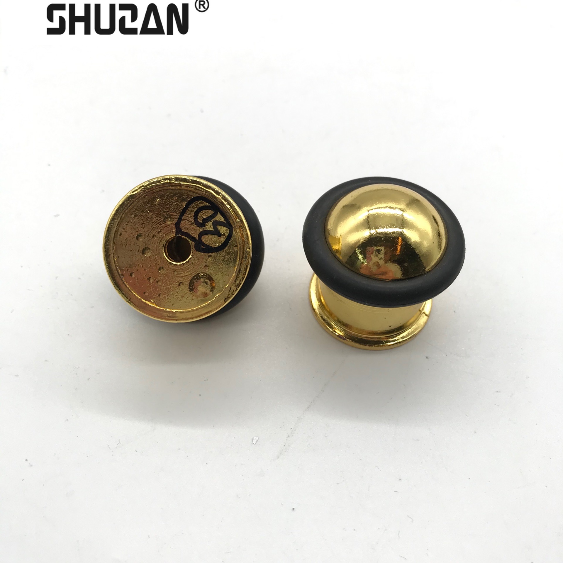 Shuzan stainless Steel Golden silent door, door flap, bedroom anti-soil hanging door hardware accessories, Yemen applicable model ZY666 Application Scenario