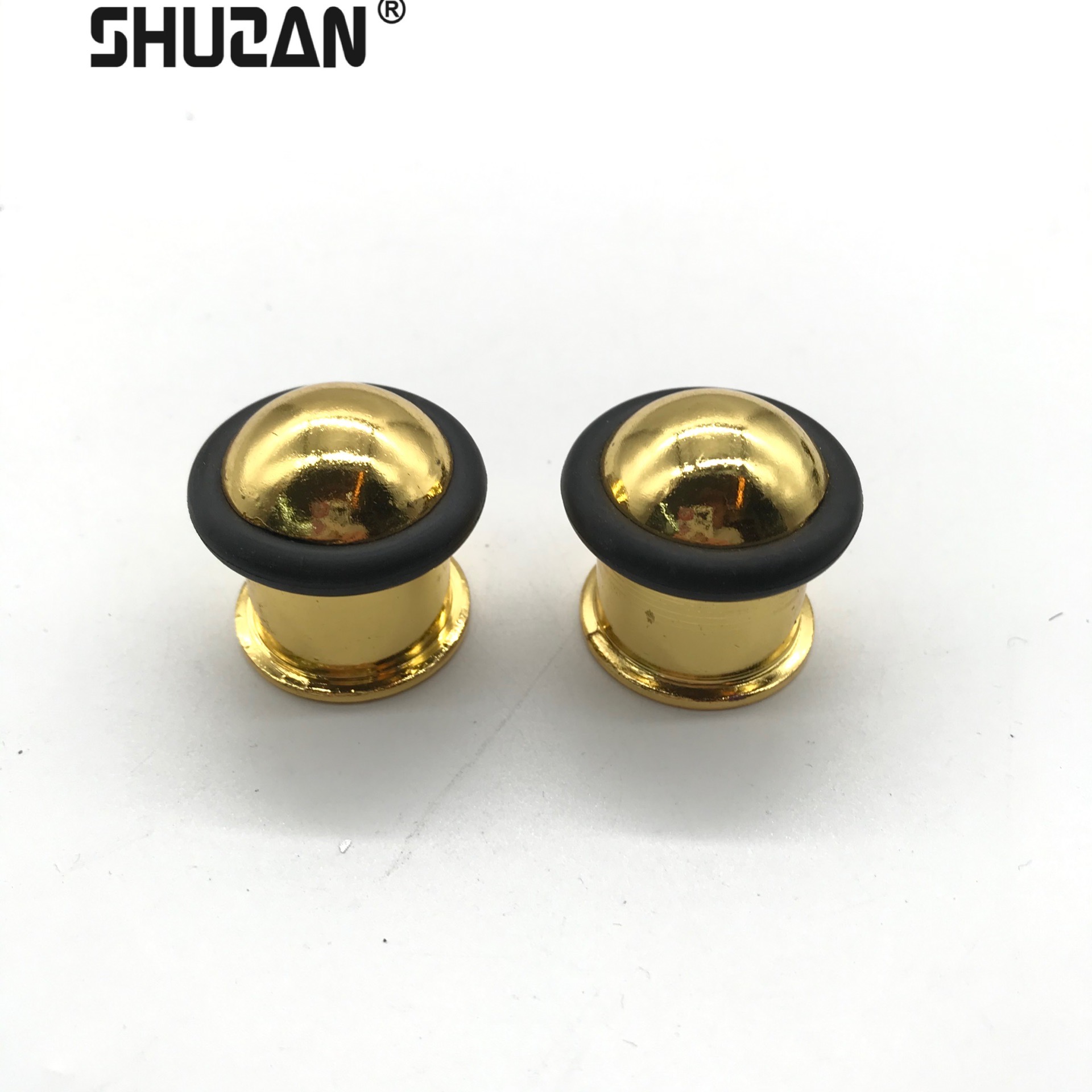 Shuzan stainless Steel Golden silent door, door flap, bedroom anti-soil hanging door hardware accessories, Yemen applicable model ZY666 details Picture