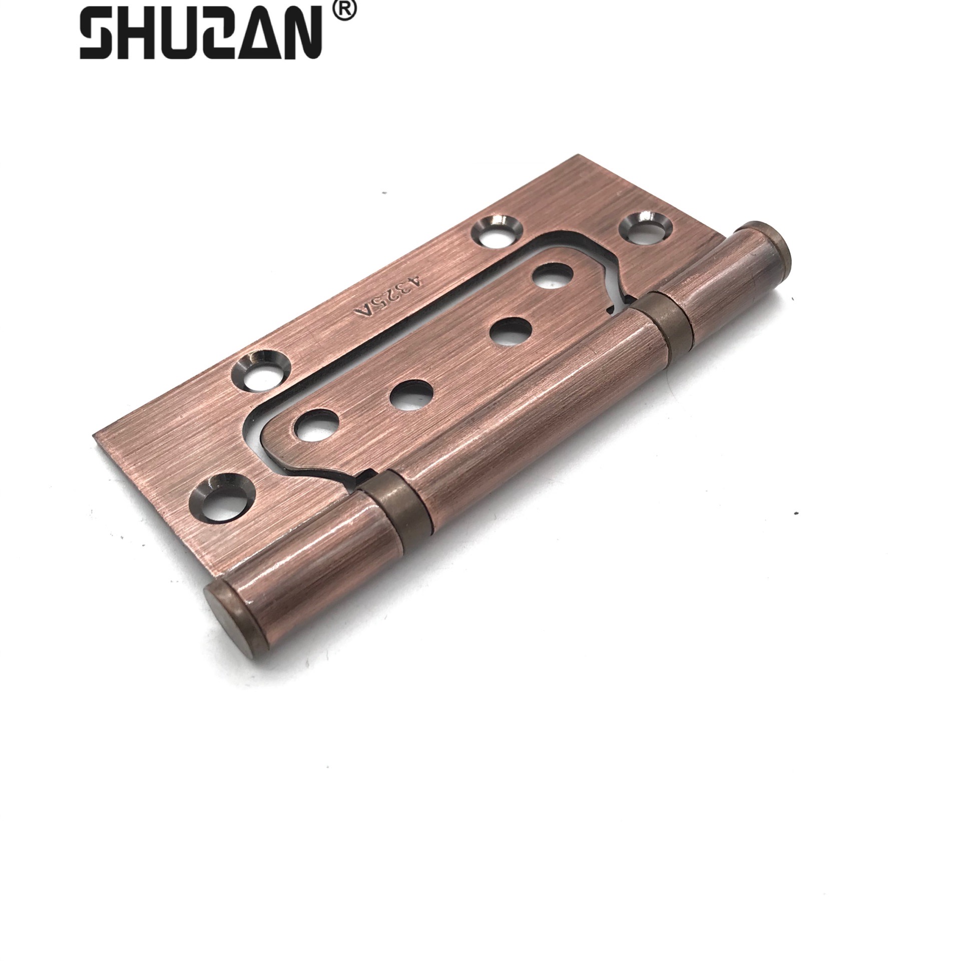 Shuyuanfeng Hardware Stainless Steel hydraulic mother-and-child door swing hinges, 3-door hinges, furniture hardware tools, high strength and corrosion resistance details Picture