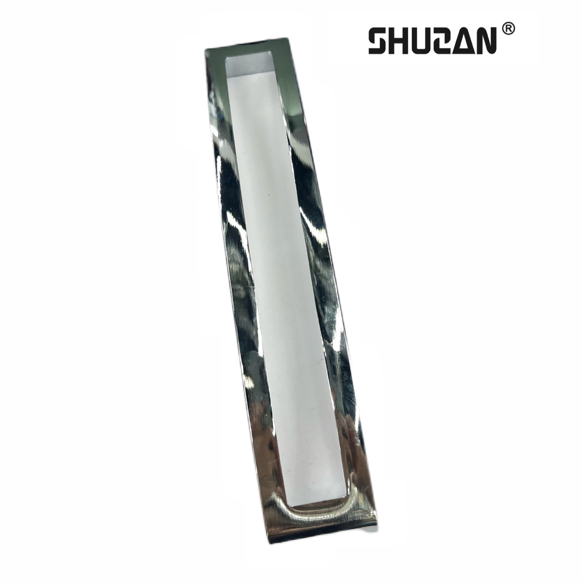Shuzan ice crack European-style cabinet door pebble handle household door hardware accessories stainless steel door handle handle
