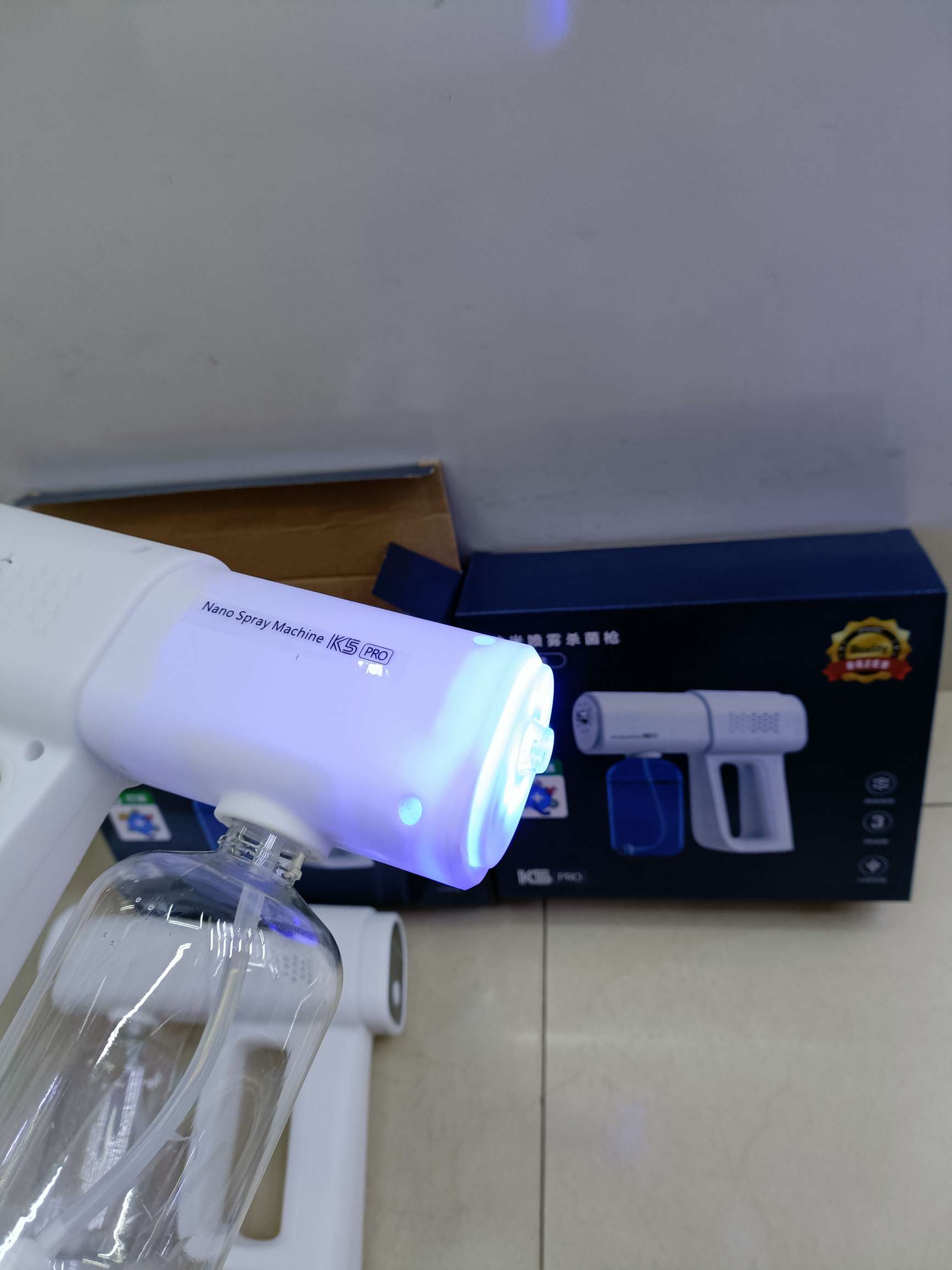 喷雾 三档调节USB充电 蓝光详情图8