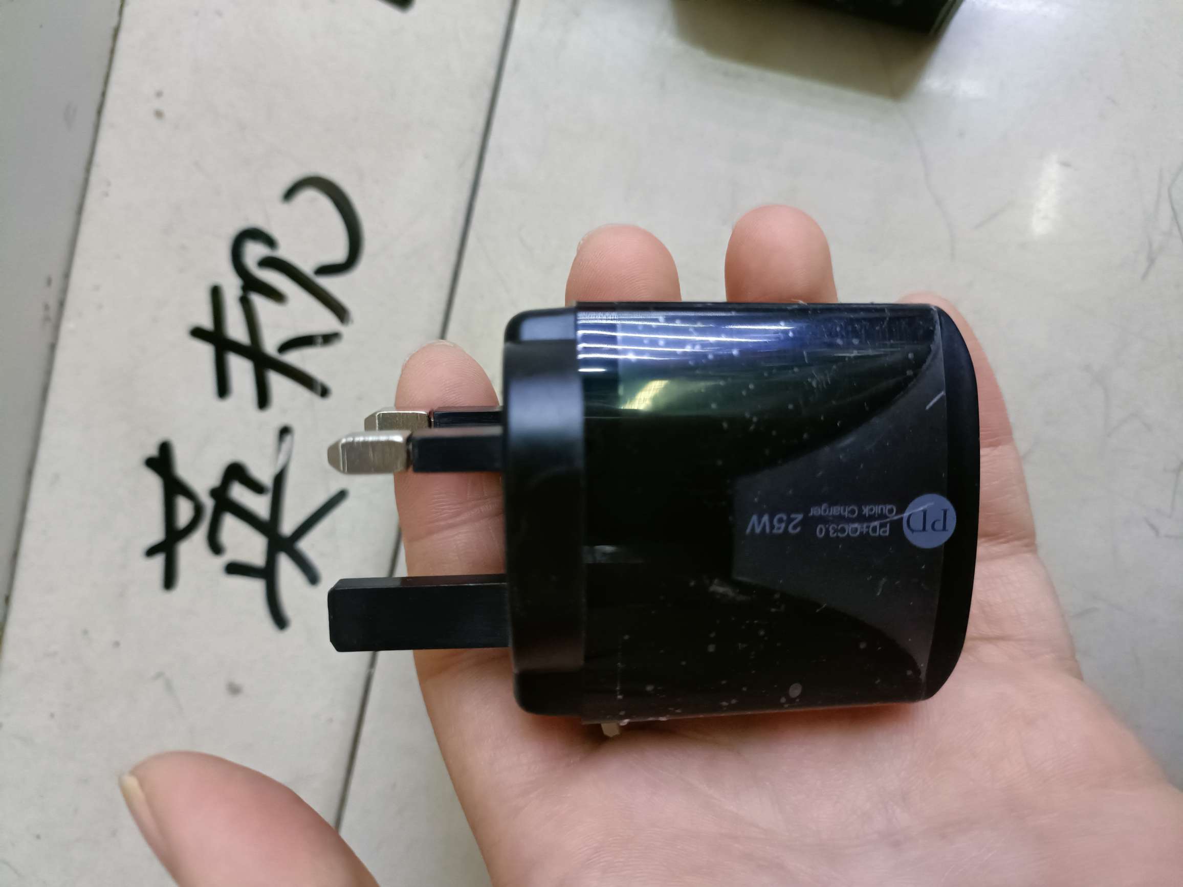 Round center A+C charging head USB+PD mobile phone charger, US standard/European standard/UK standard detail image 12