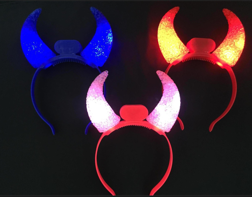 Particle horn flash headband Specification image