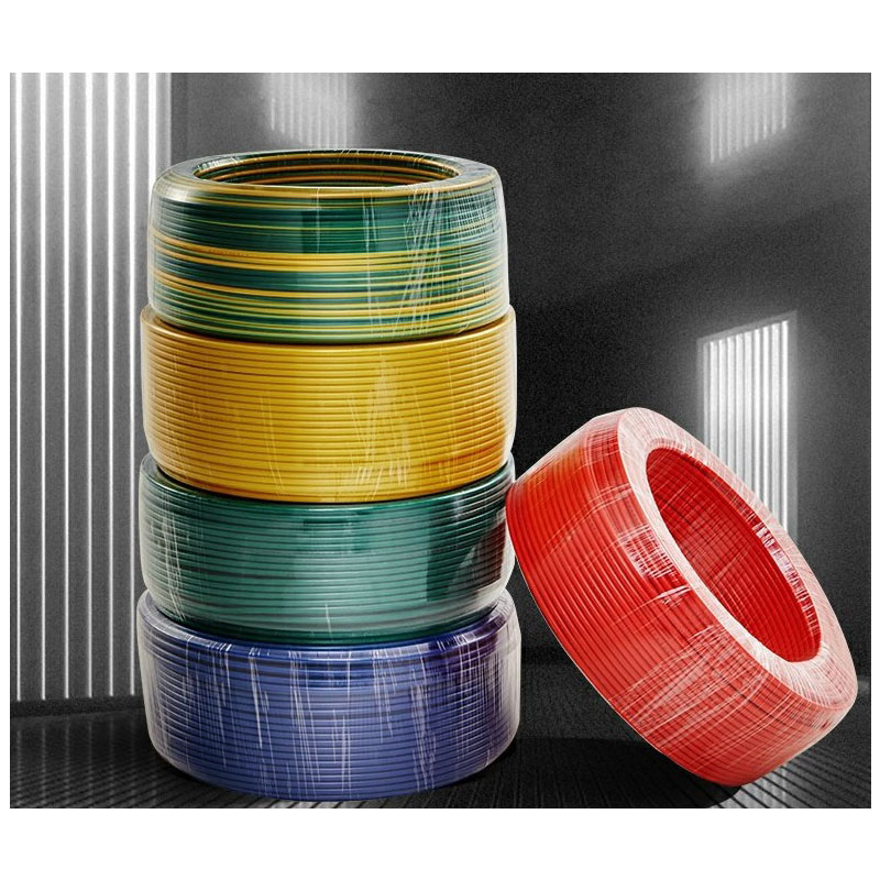 电线电缆BVR2.5/4/6平方纯铜家用单芯家装多股软1.5平方地线100米