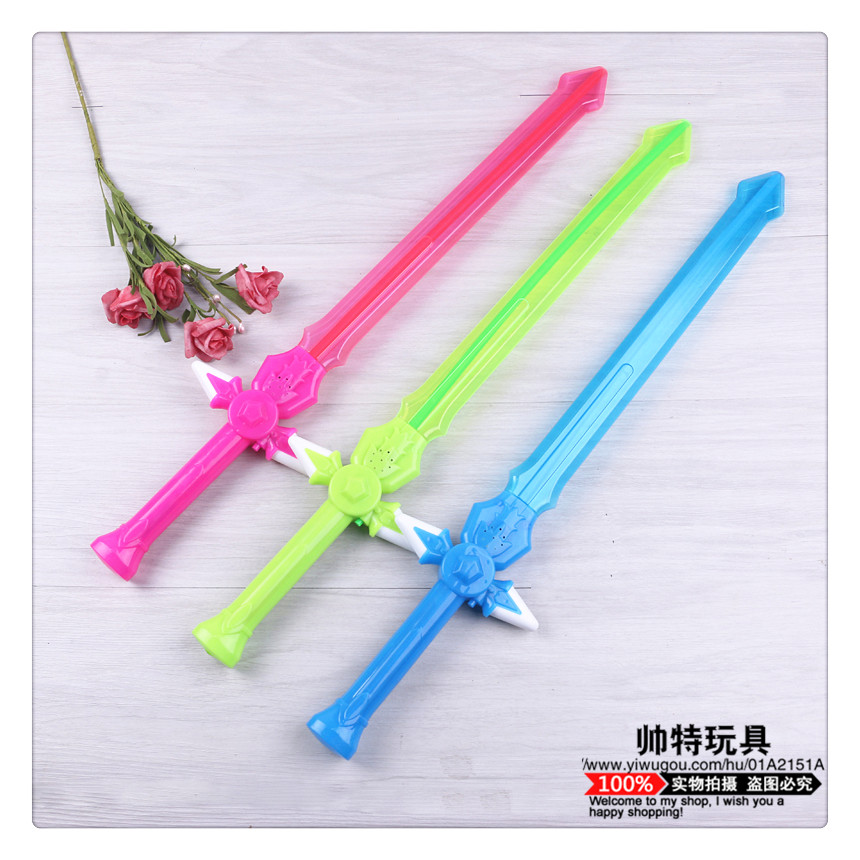 New factory direct sales amusement park flashing light sound foil children's play toy, Children's Day gift details Picture