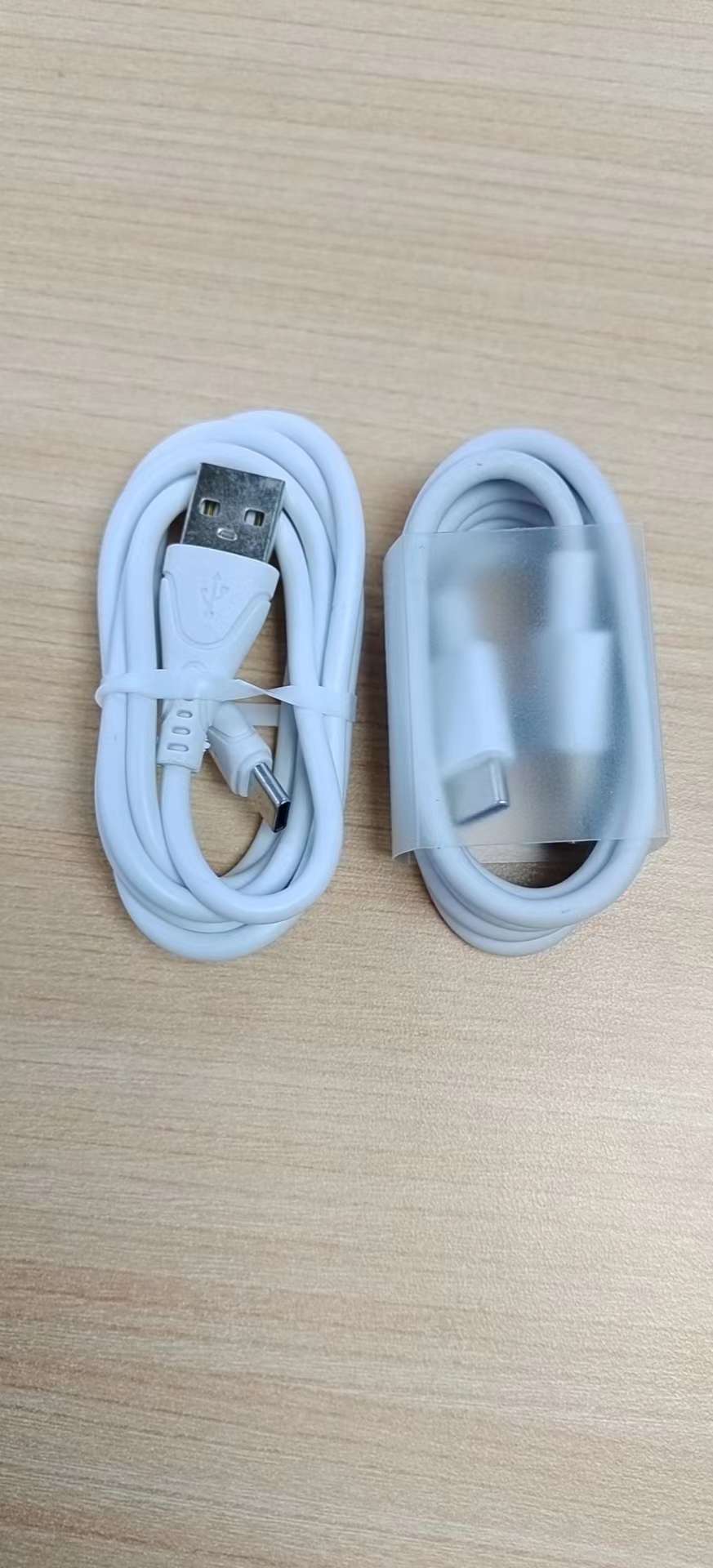 2USB triangular light-emitting charging head with light USB mobile phone charger charging head with mobile phone data cable detail image 11