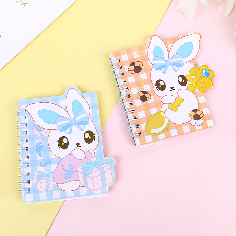 weibo Weibo Creative Cartoon Coil Notebook, Student Little White Rabbit Portable Notebook, Cute Children's Small gift Application Scenario