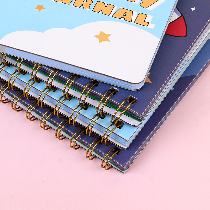 weibo Weibo Creative Cartoon Coil Notebook, student Astronaut Portable small notebook, Cute Children's small gift Application Scenario