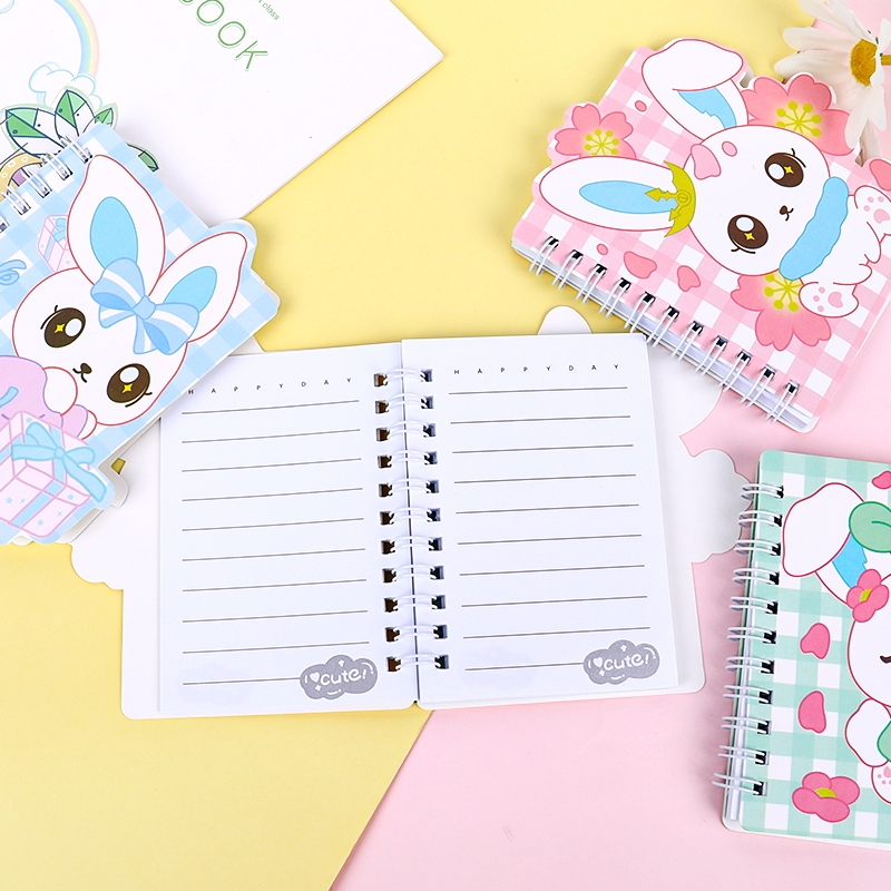 weibo Weibo Creative Cartoon Coil Notebook, Student Little White Rabbit Portable Notebook, Cute Children's Small gift Item Picture