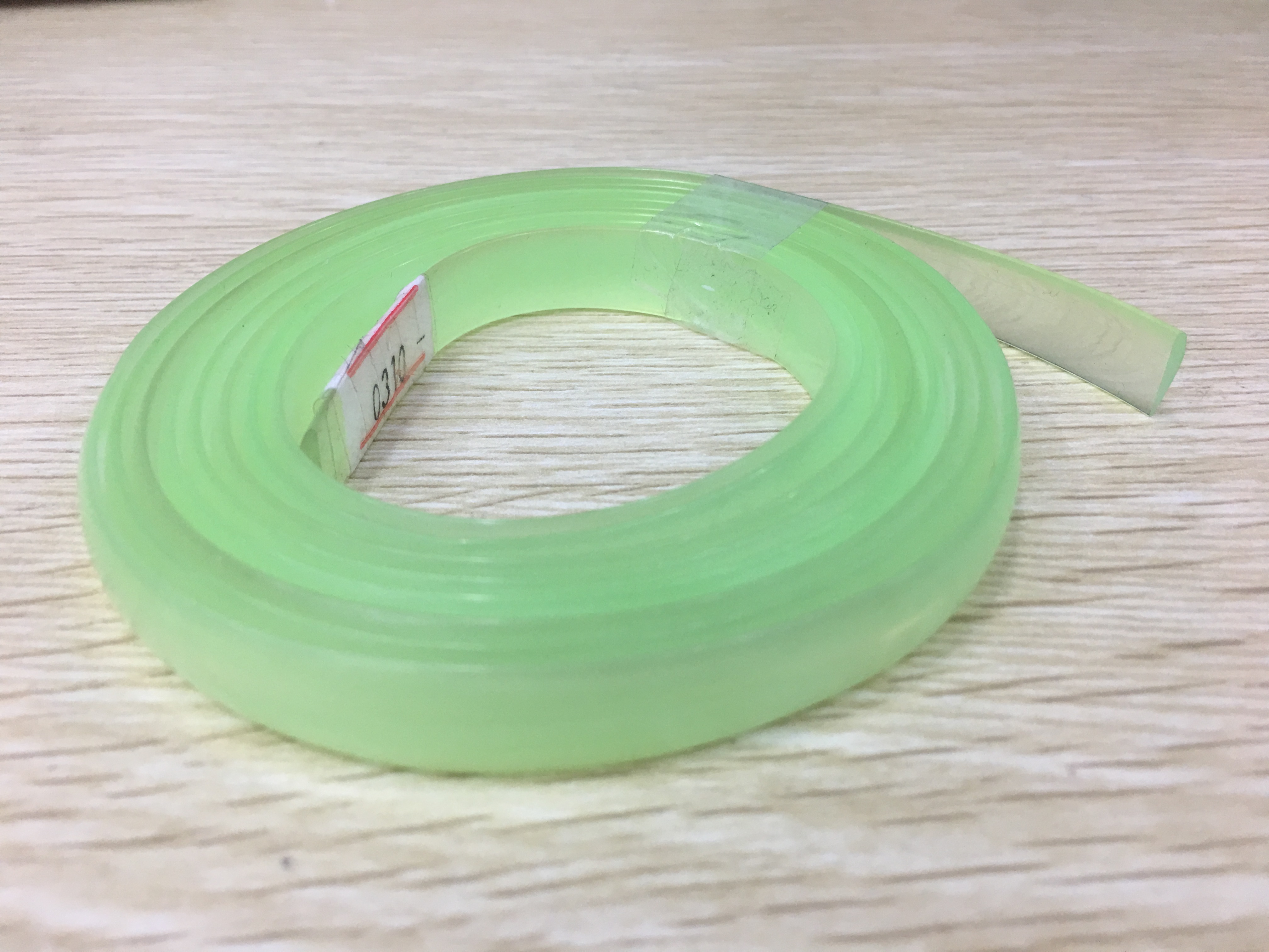 台达塑胶供应透明水晶装饰条 腰带条#烫钻PVC条