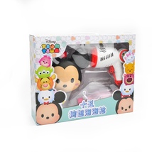 迪士尼正版 全自动不漏水挎包十孔泡泡机儿童手持少女心米奇泡泡机
