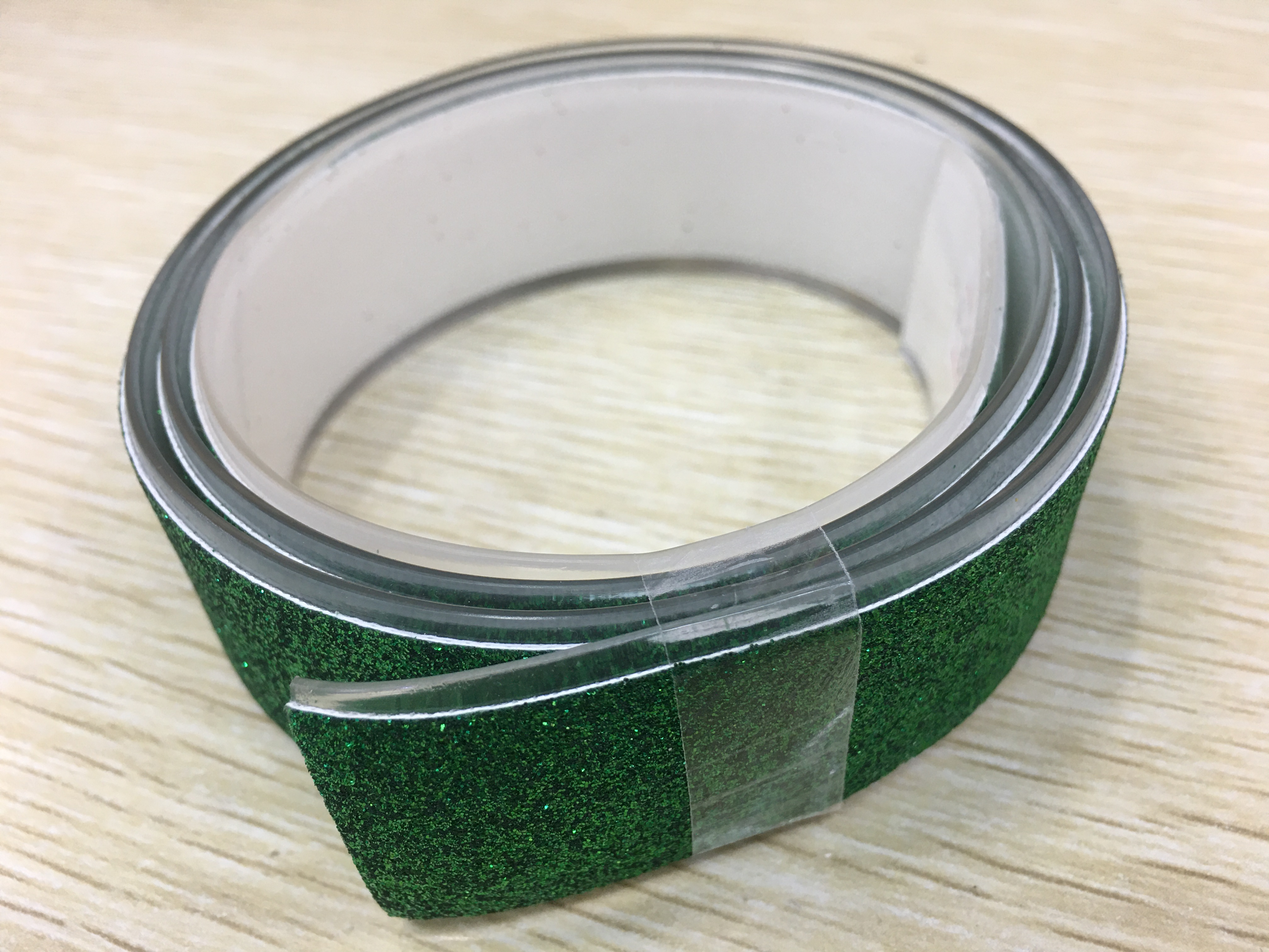 爆款鞋用透明PVC外裱格利特 PVC外贴亮晶晶广州生产厂家#鞋面pvc哑光条