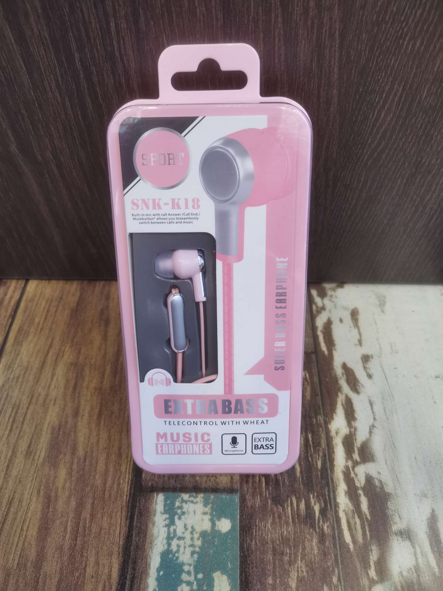Guangdong Sogo brand K18 mobile phone headphones Specification image
