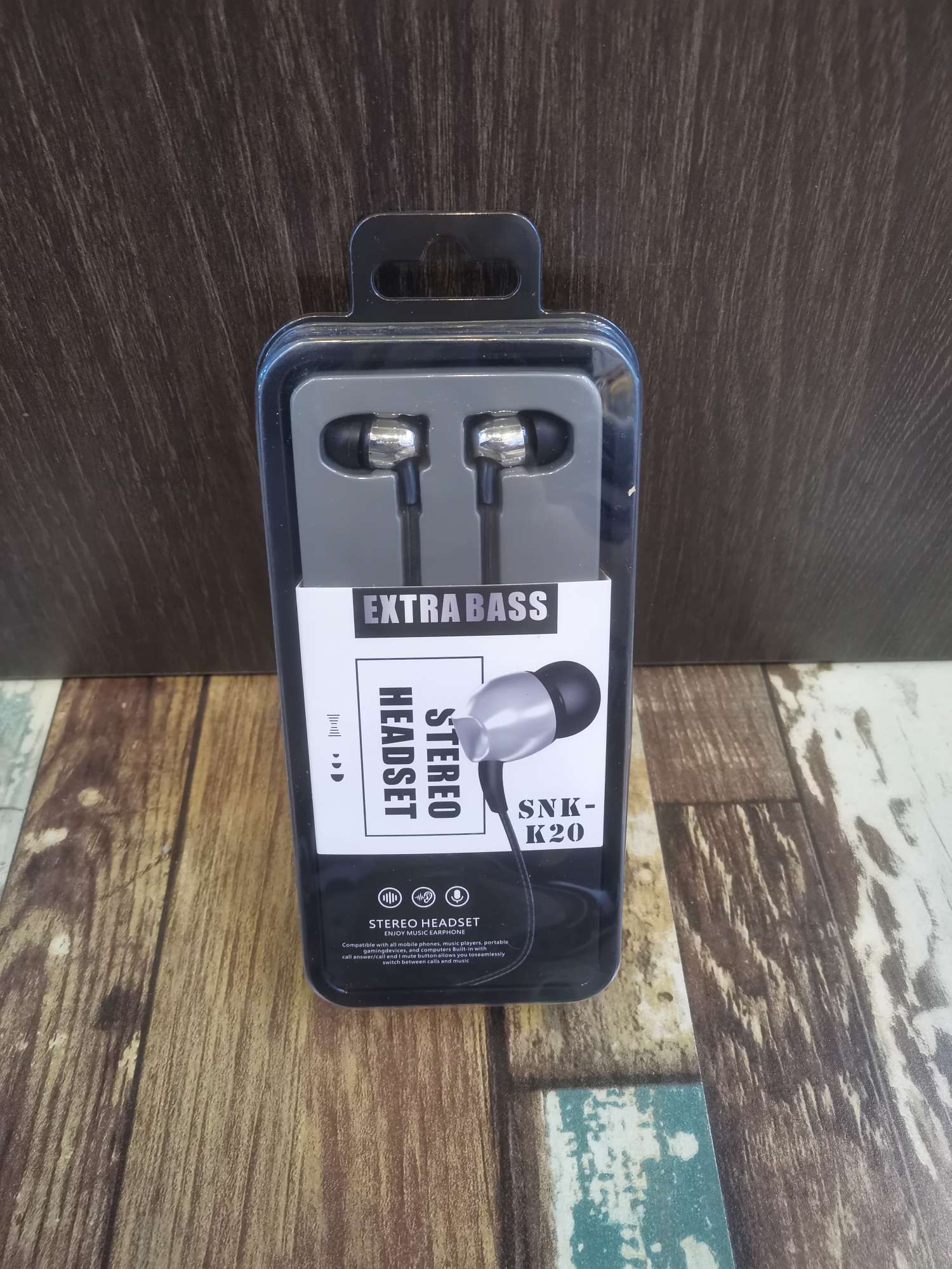 Guangdong Sogo brand headphones K20 mobile phone headphones Item Picture