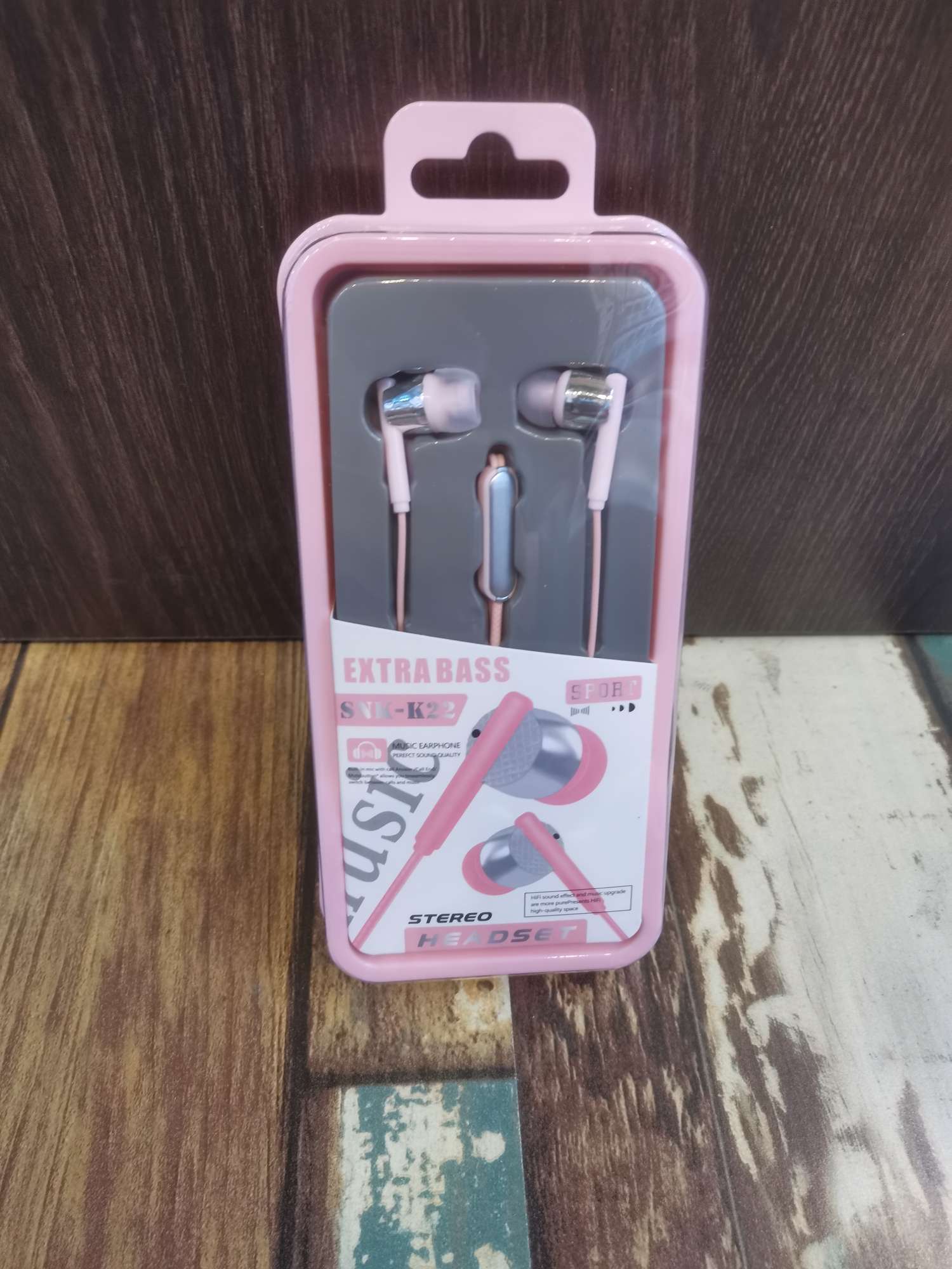 Guangdong Sogo brand headphones K22 mobile phone headphones details Picture