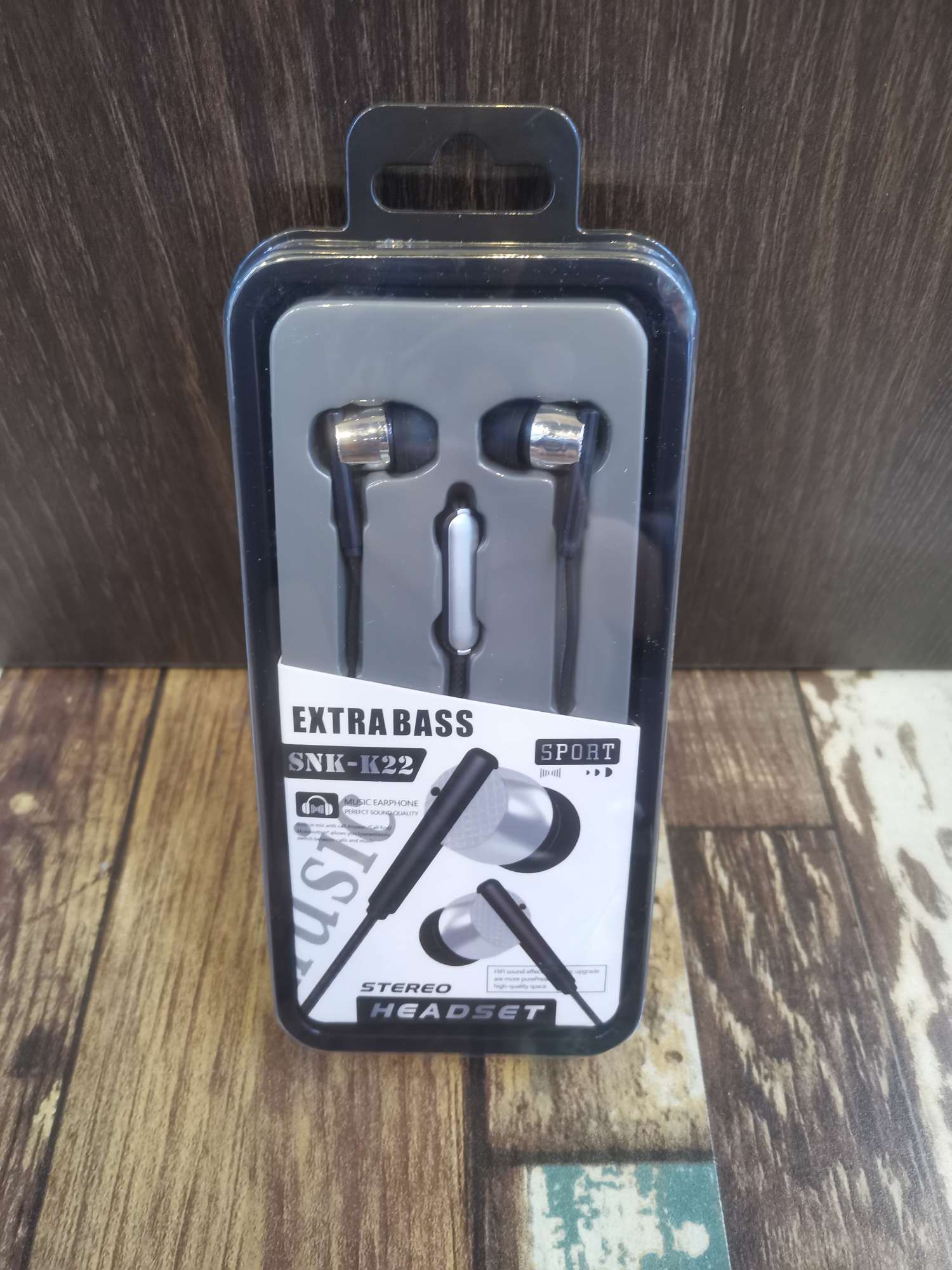 Guangdong Sogo brand headphones K22 mobile phone headphones Item Picture