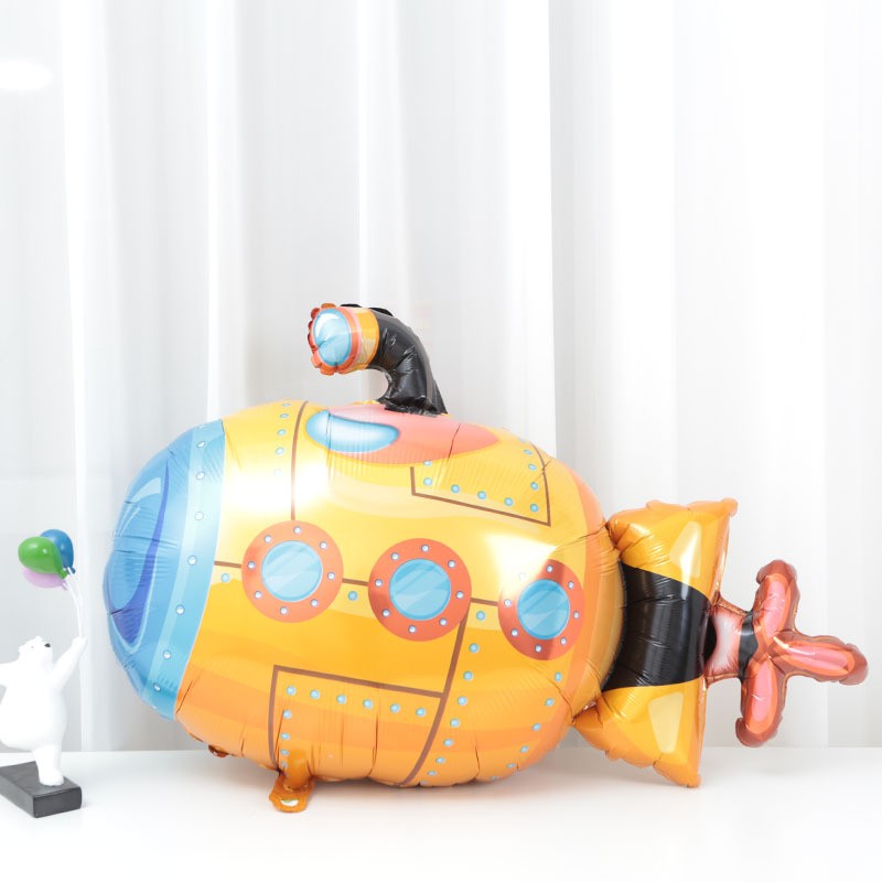 游艇潜水艇/铝膜气球/生日派对装饰产品图
