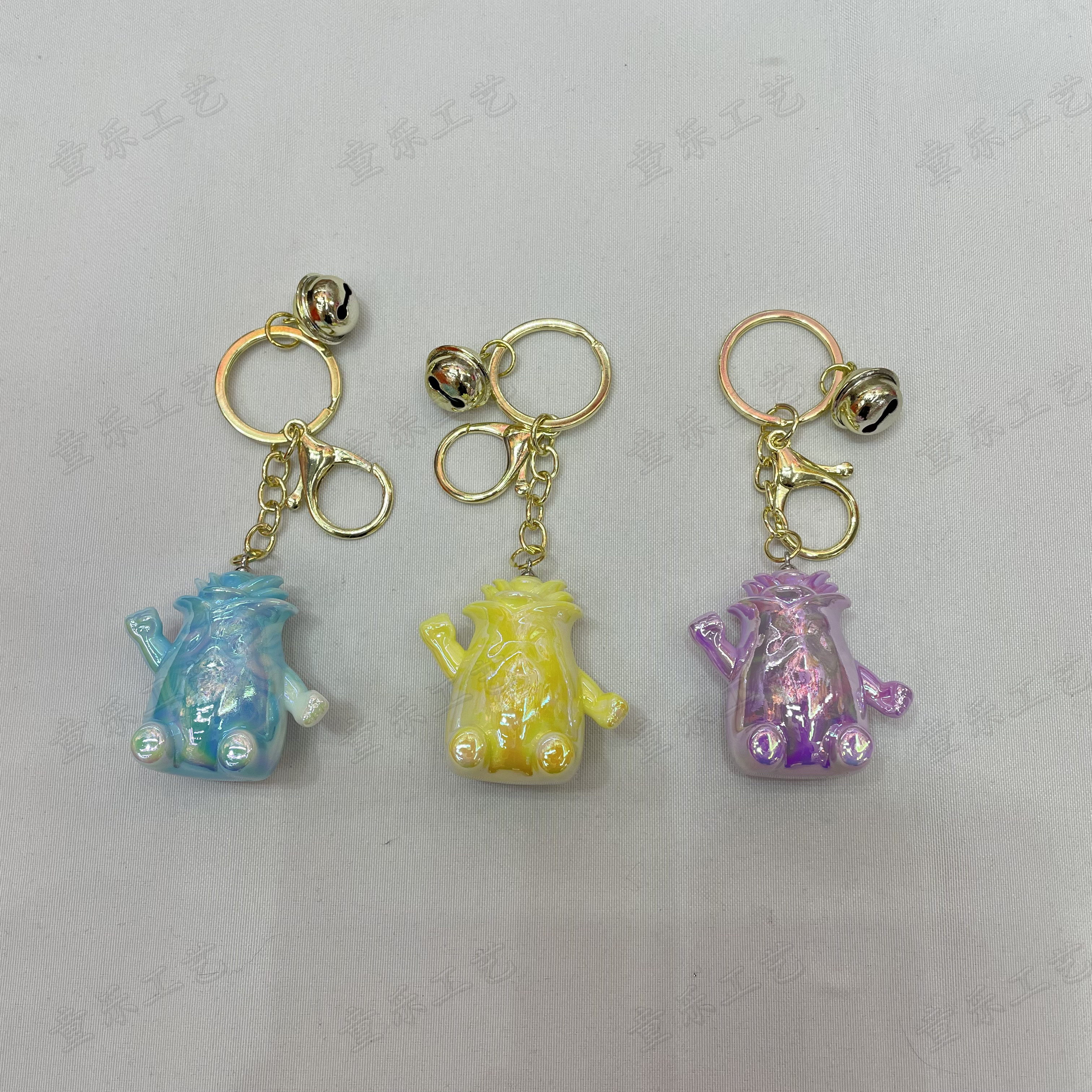 挂件/钥匙扣/白菜挂件白底实物图