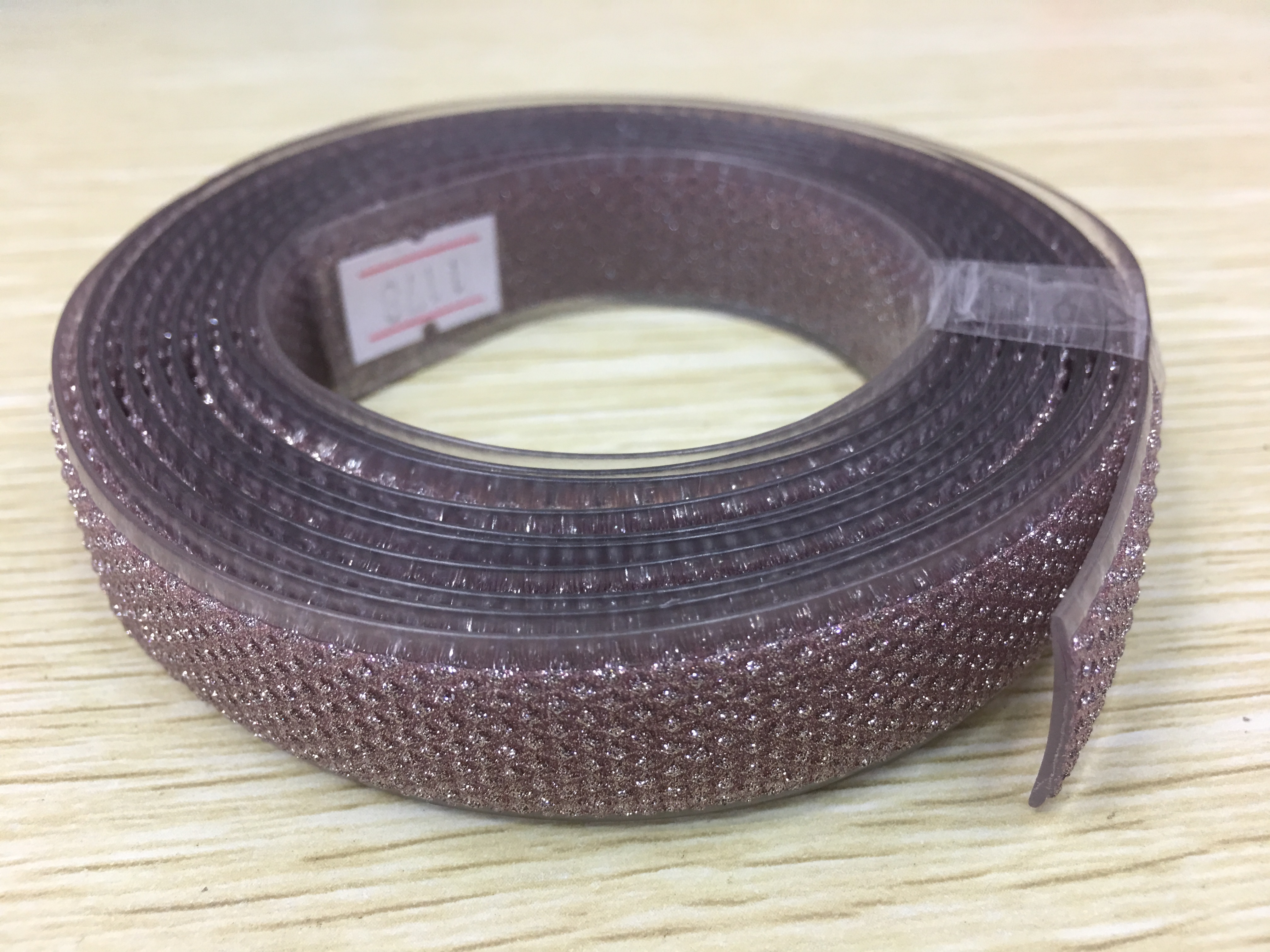 夏季潮流高档女鞋鞋面材料 超透明PVC皮条上钻 鞋材饰品