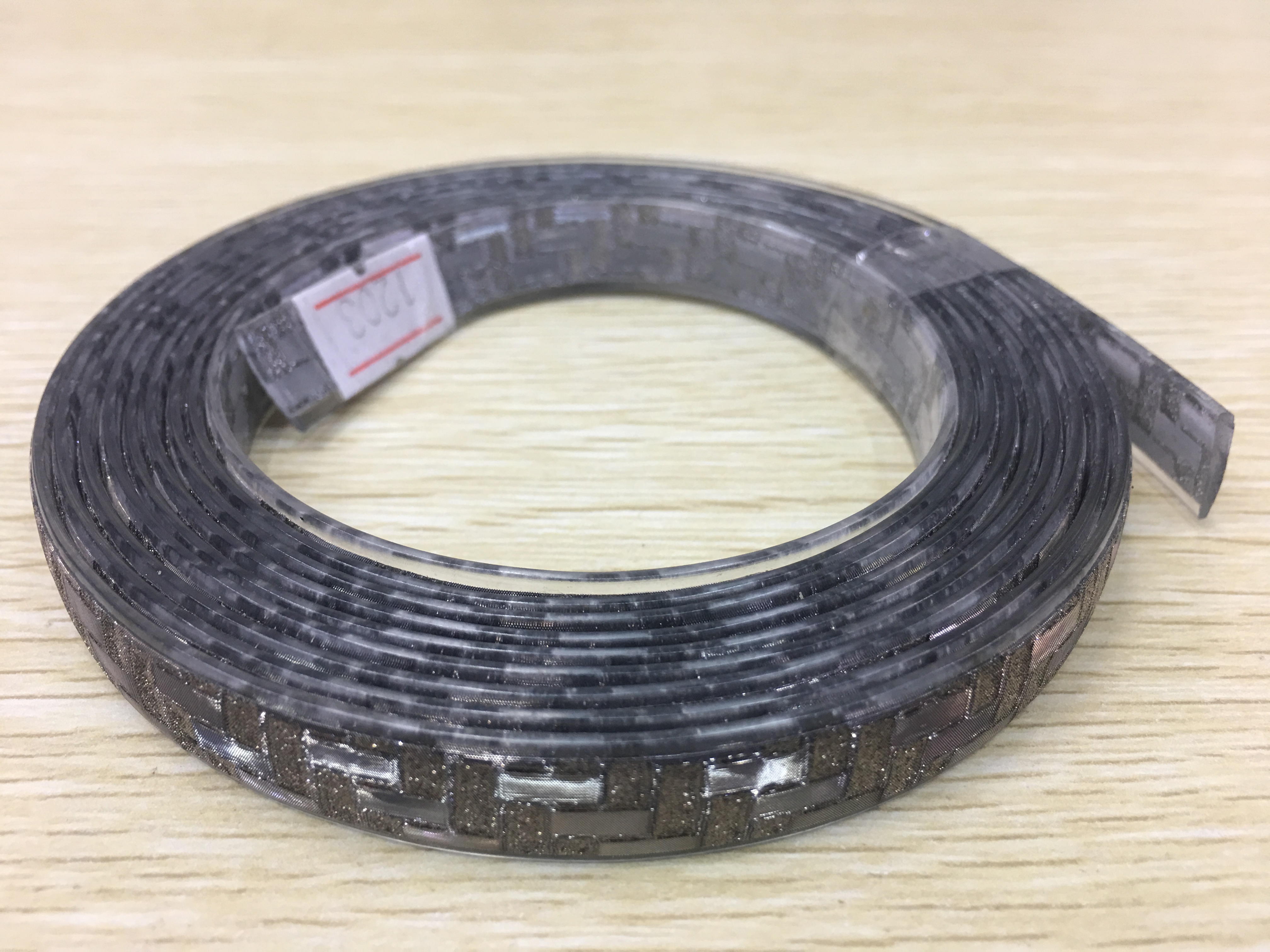 2020流行鞋面装饰条PVC外贴格利特亮晶晶鞋面用专业生产厂家#塑料挤出制品