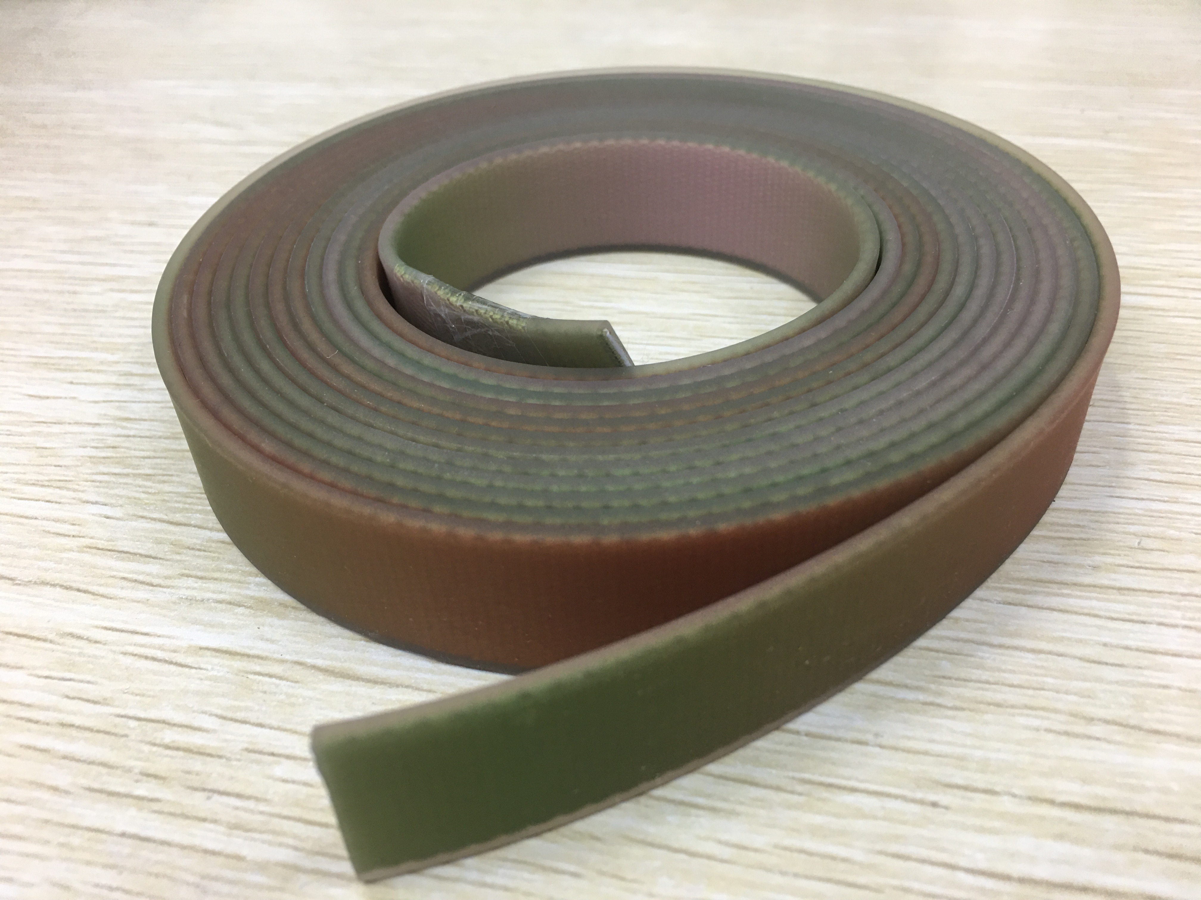 感性渐变色包胶织带 宠物项圈 牵引绳 耐磨耐脏 厂家直销#箱包带