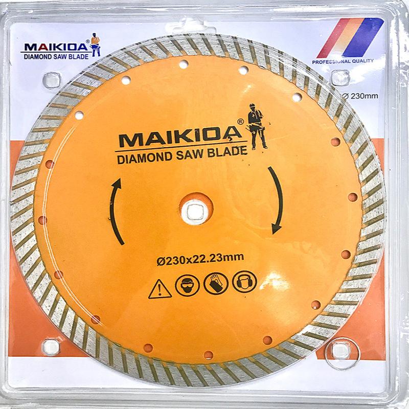 MAIKIOA经典黄色锯片高速圆盘锯片不锈钢金属合金