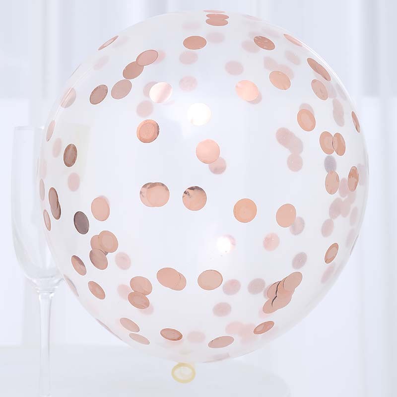 亮片乳胶气球/生日派对装饰/婚礼浪漫布置产品图