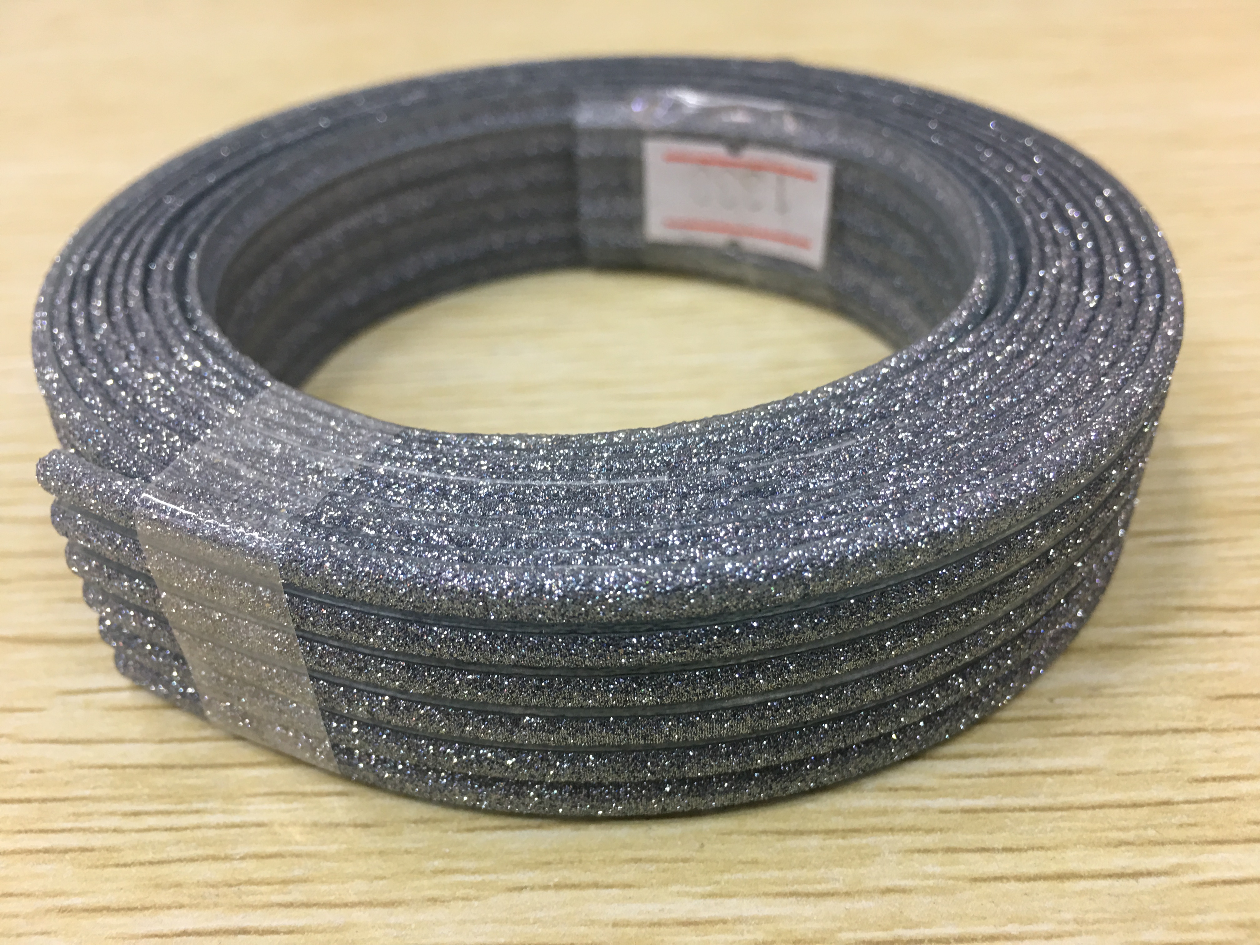 东莞工厂专业生产环保时尚PVC外贴格利特亮满天星亮晶晶鞋面#PVC鞋材厂