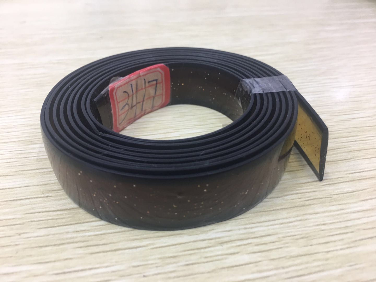 厂家供应塑料双色无金属过安检门腰带 半成品 量大从优#户外用品加固条